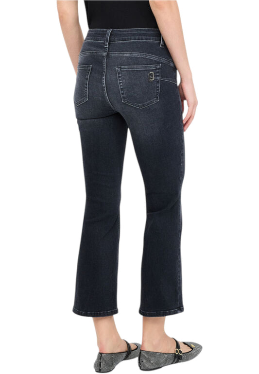 Jeans Flare Fit Donna Liu Jo Bottom Up Vita Alta Princess UF5040DS058