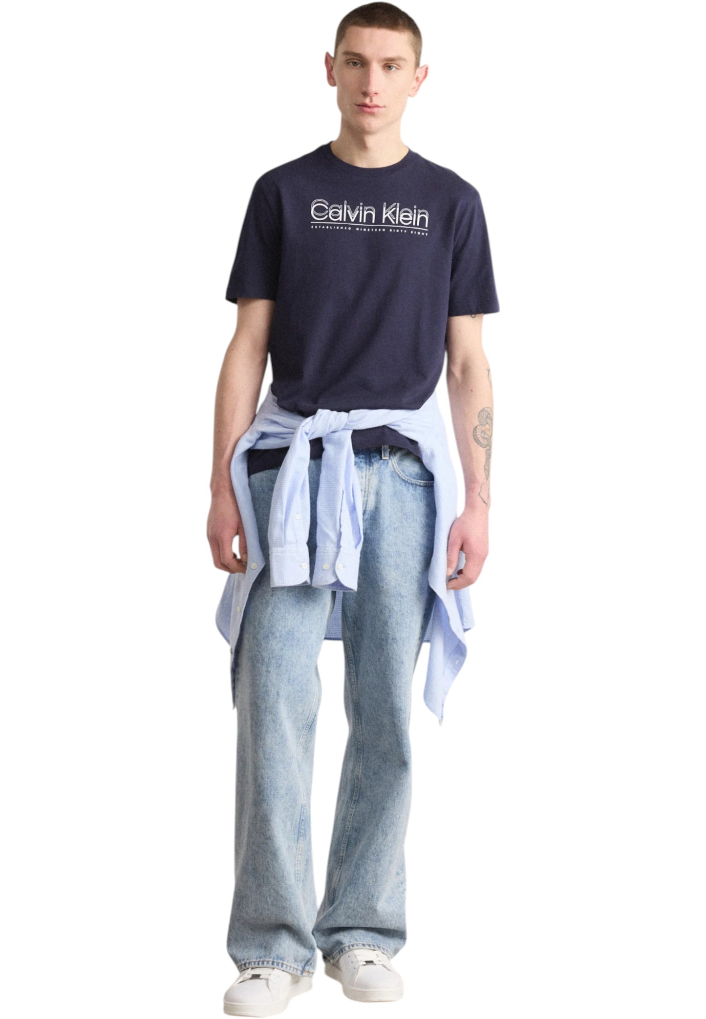 T-Shirt Manica Corta Uomo Calvin klein