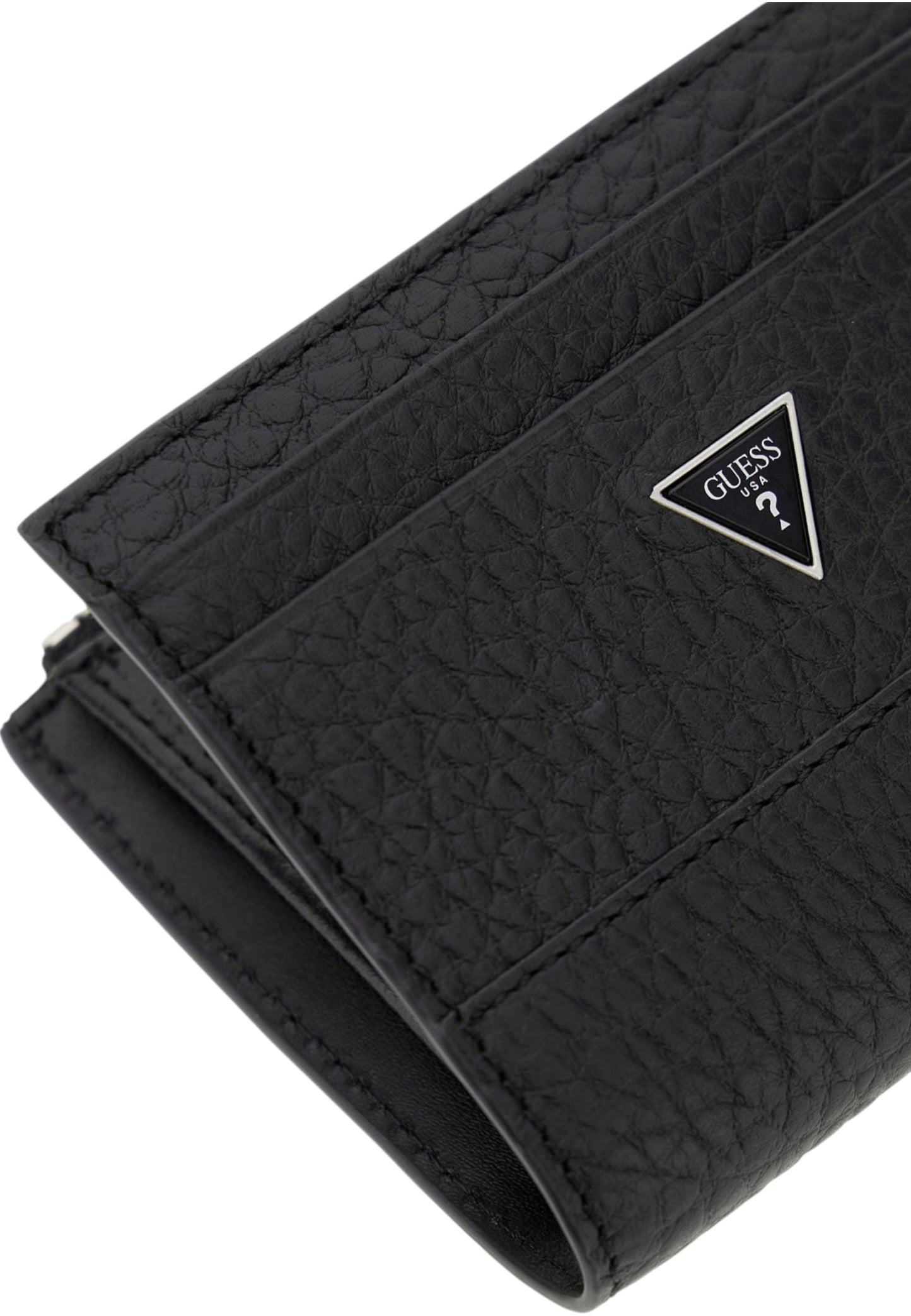 Portacarte Uomo Guess Bifold Top Zip Torino SMBAGRLEA03