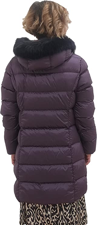 Piumino Lungo Donna Museum Con Cappuccio BIDJA30NY870C