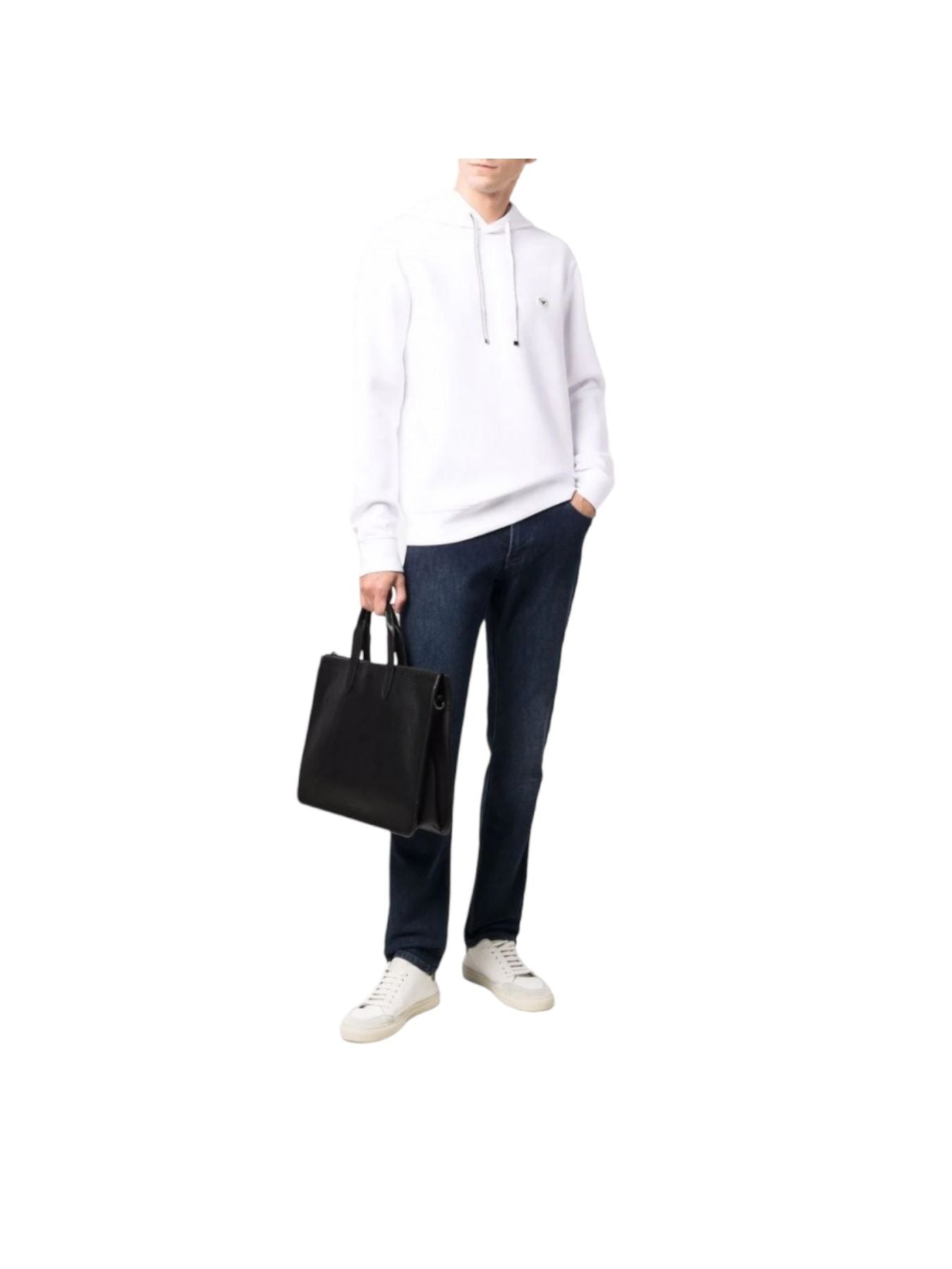 Felpa Con Cappuccio Uomo Emporio Armani 8N1MD01JHSZ