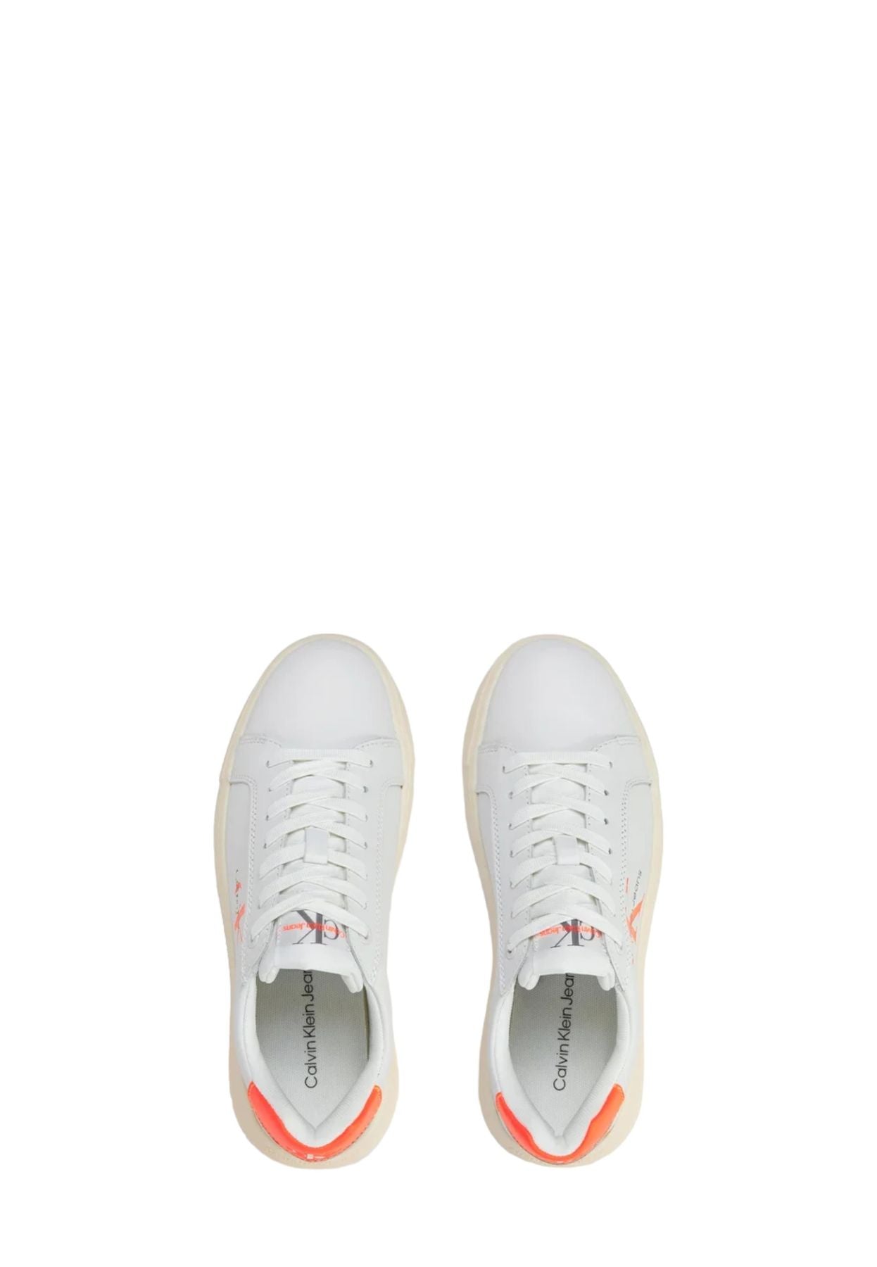 Sneakers Basse Donna Calvin klein Jeans Chunky Cupsole Mono Lth Wn YW0YW00823