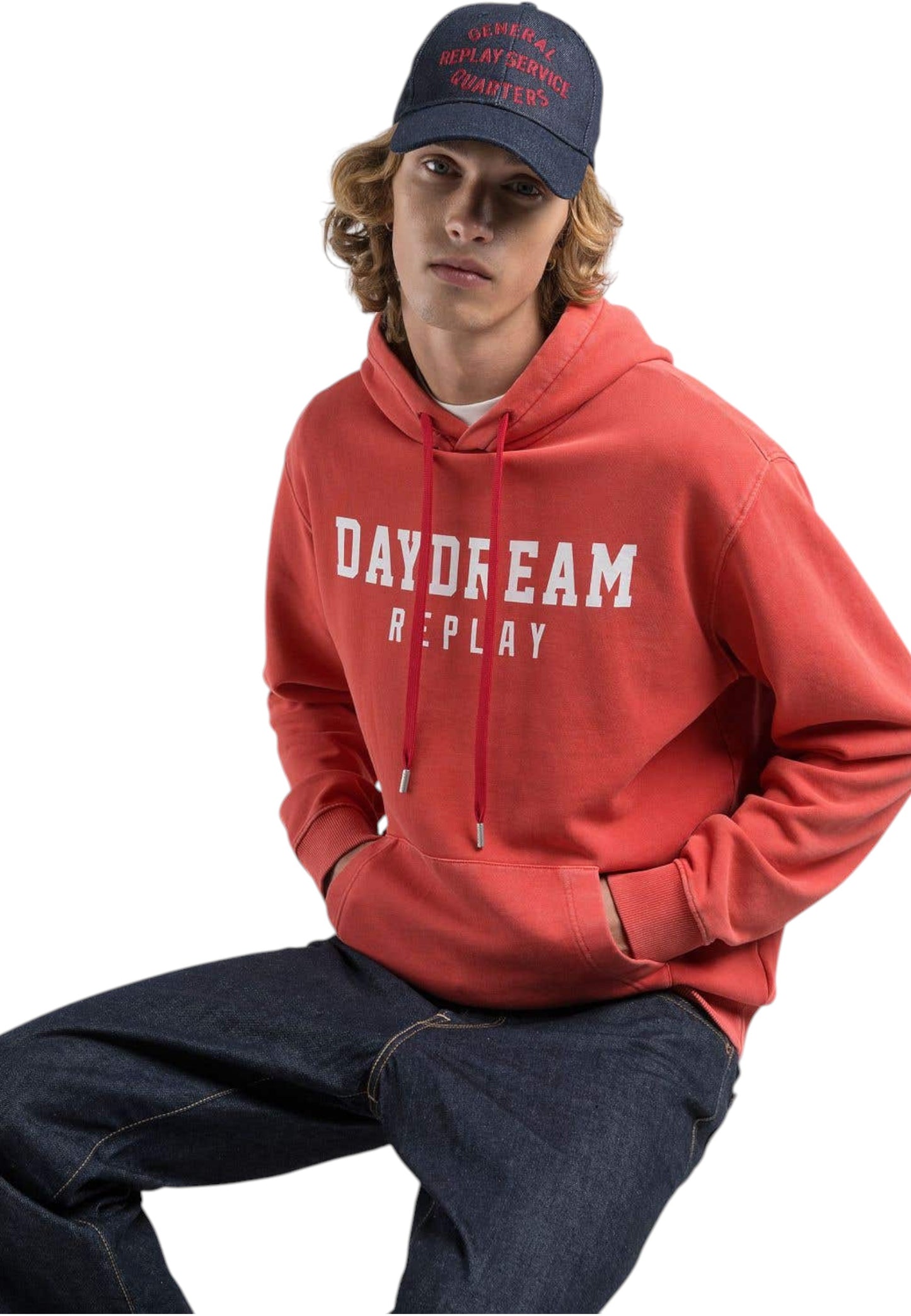 Felpa A Girocollo Uomo Replay