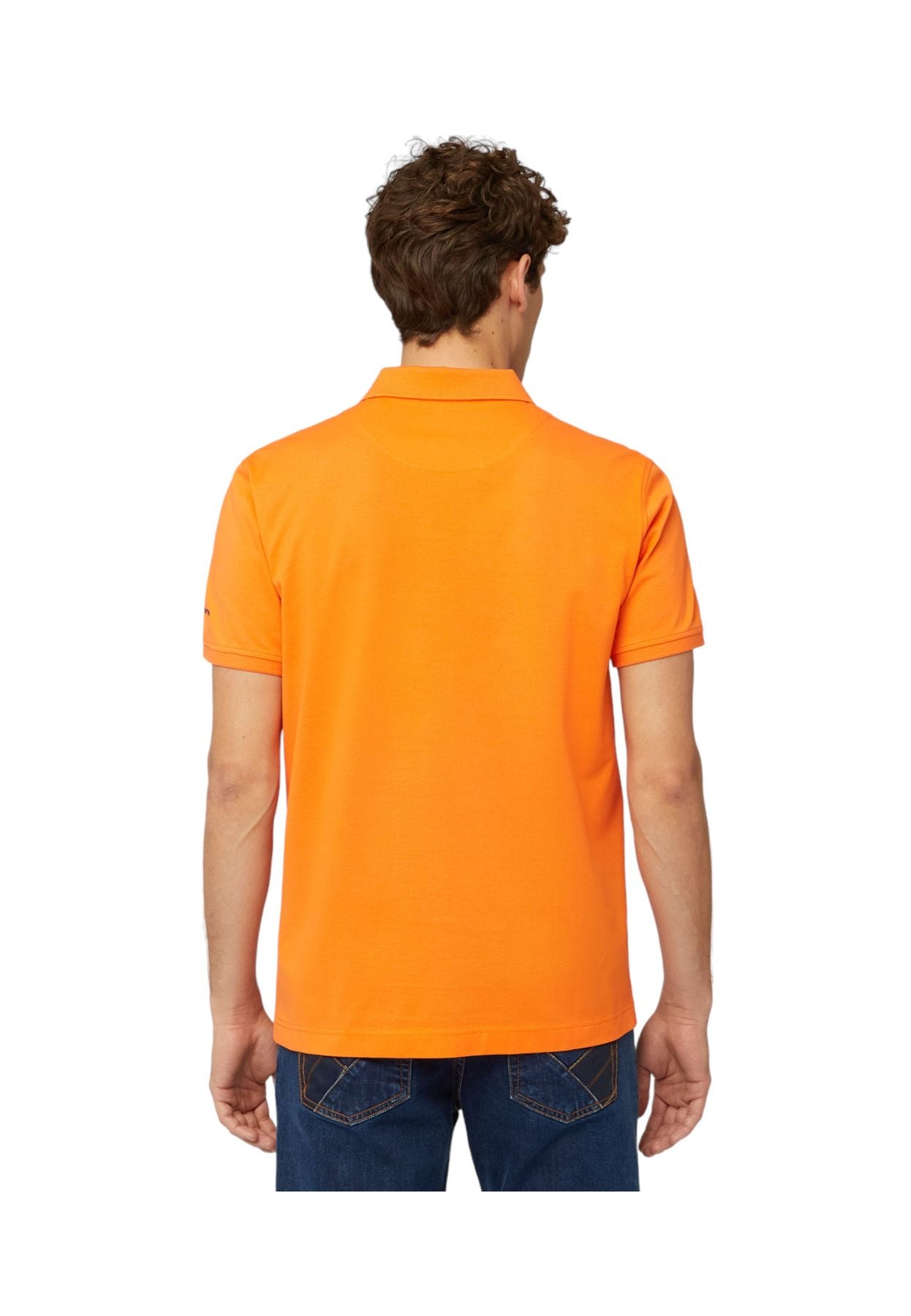 Polo Manica Corta Uomo Harmont & Blaine Con Lettering E Logo LRL030021148