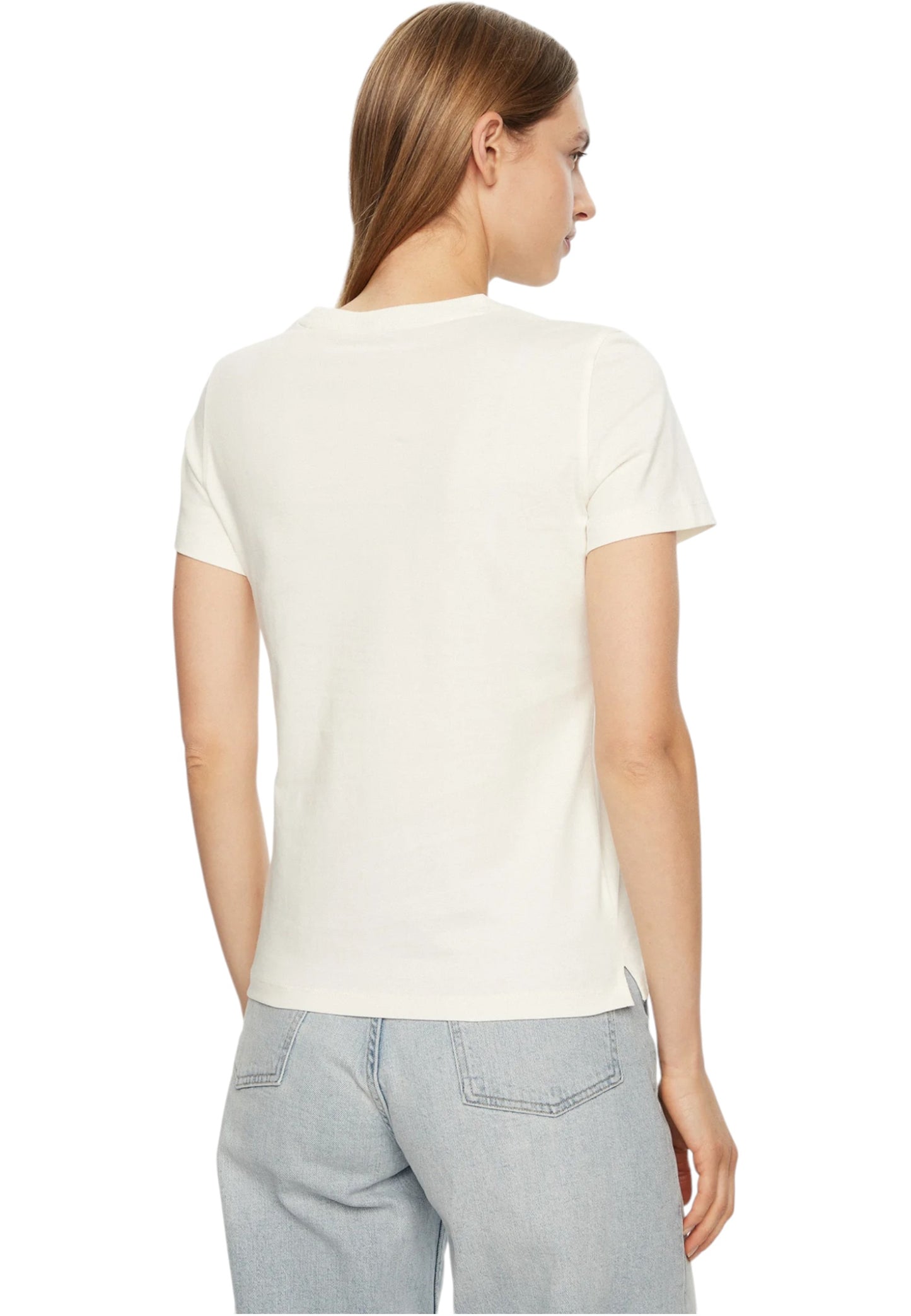 T-Shirt Manica Corta Donna Guess Triangle Love
