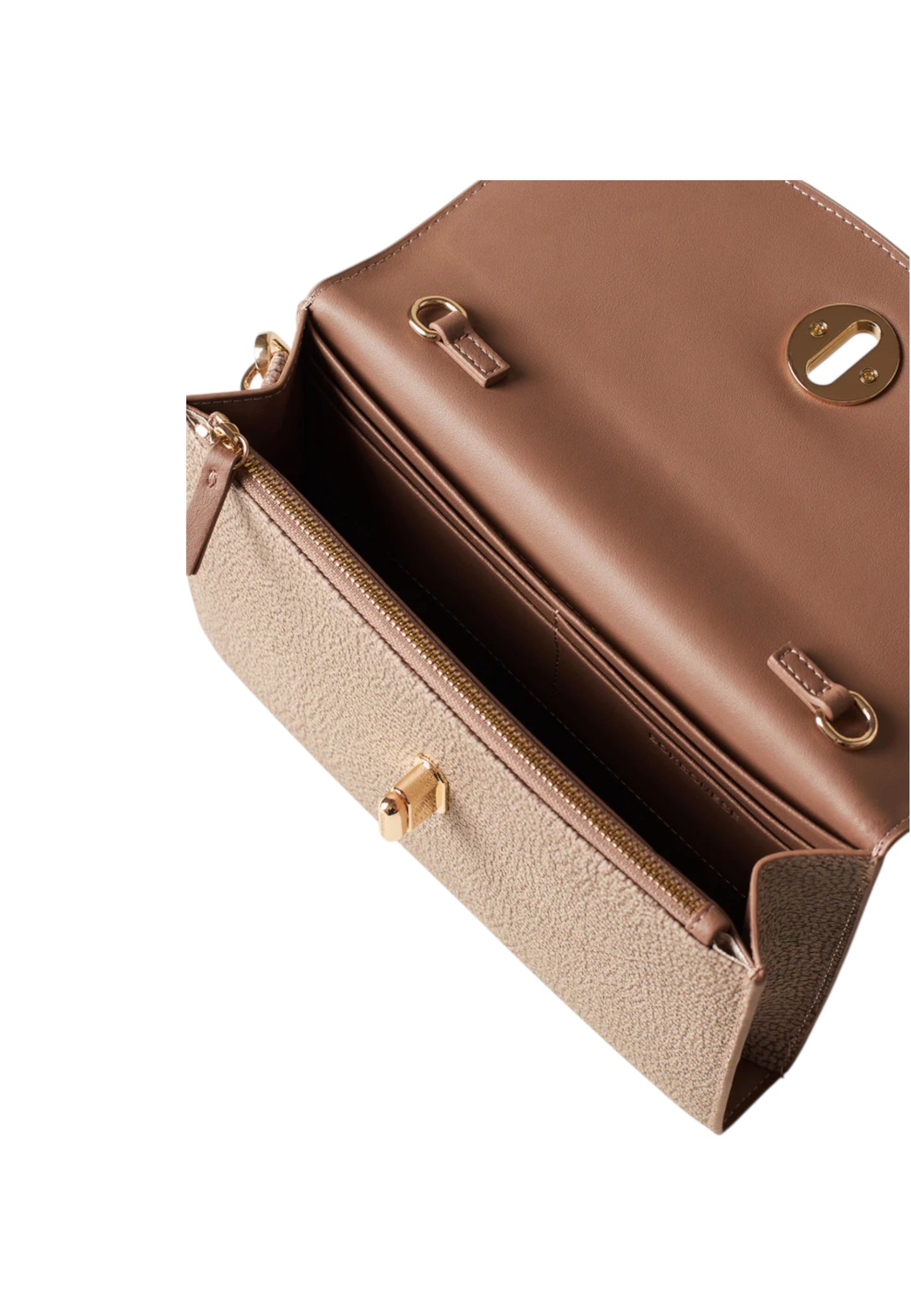 Borsa A Tracolla Donna Borbonese Busta Medium Con Laccetto Moonlight 910200410098