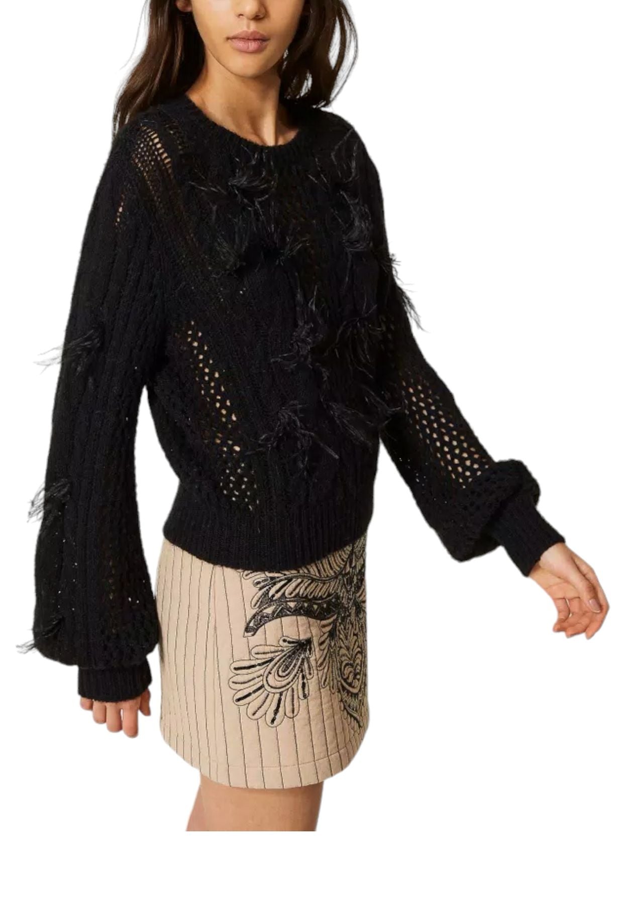 Maglione A Girocollo Donna Twinset 232TP3510
