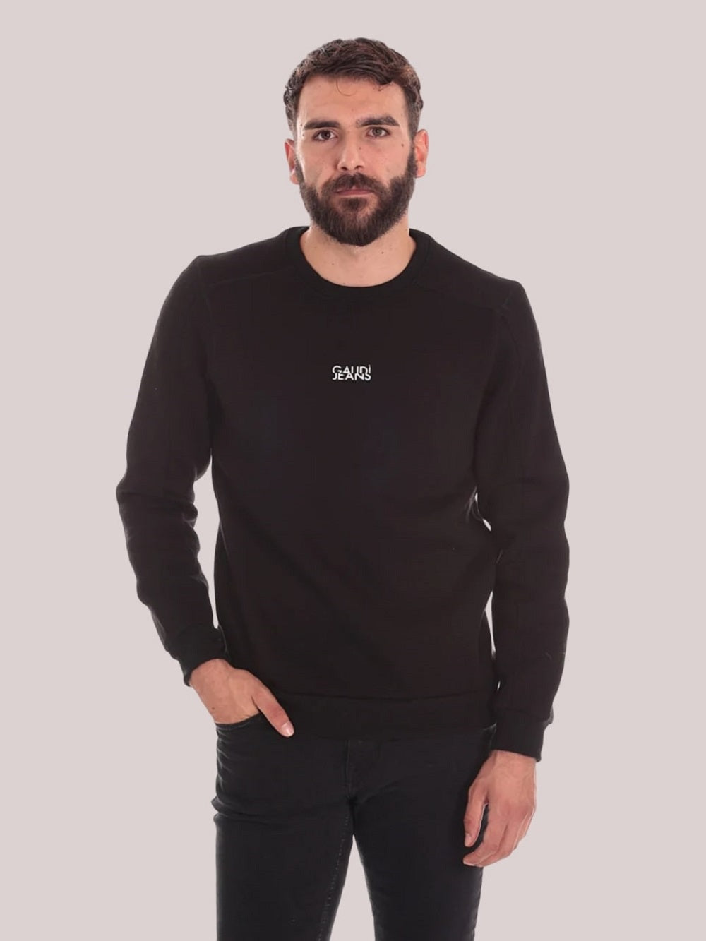 Felpa A Girocollo Uomo Gaudi 221GU640222001