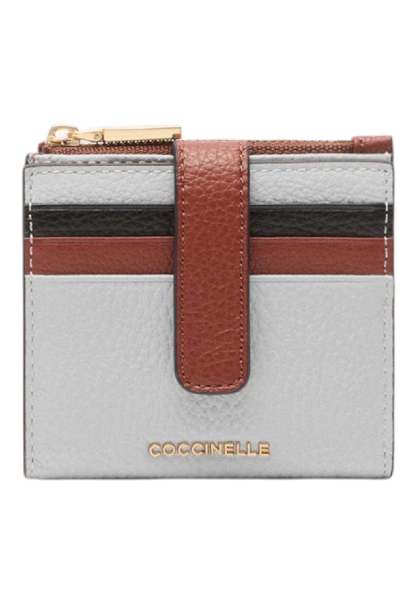 Portafoglio Con Zip Donna Coccinelle Piccolo Metallic Tricolor E2M1011F701
