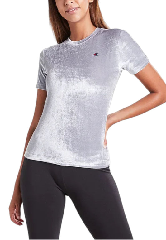 T-Shirt Manica Corta Donna Champion   112283VS