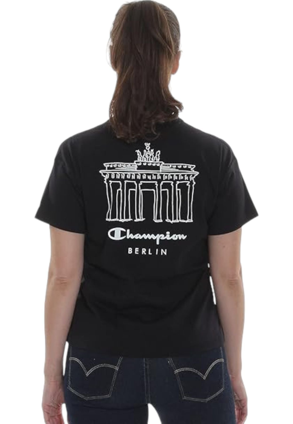 T-Shirt Manica Corta Donna Champion   114167