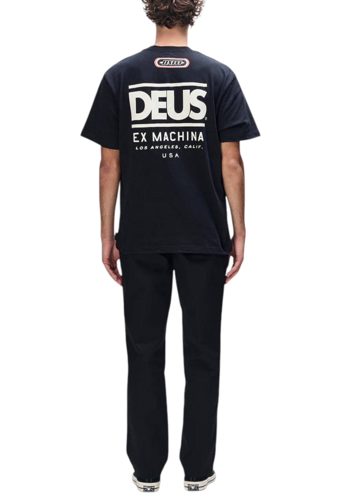 T-Shirt Manica Corta Uomo Deus Ex Machina Holeshot Team DMF251316