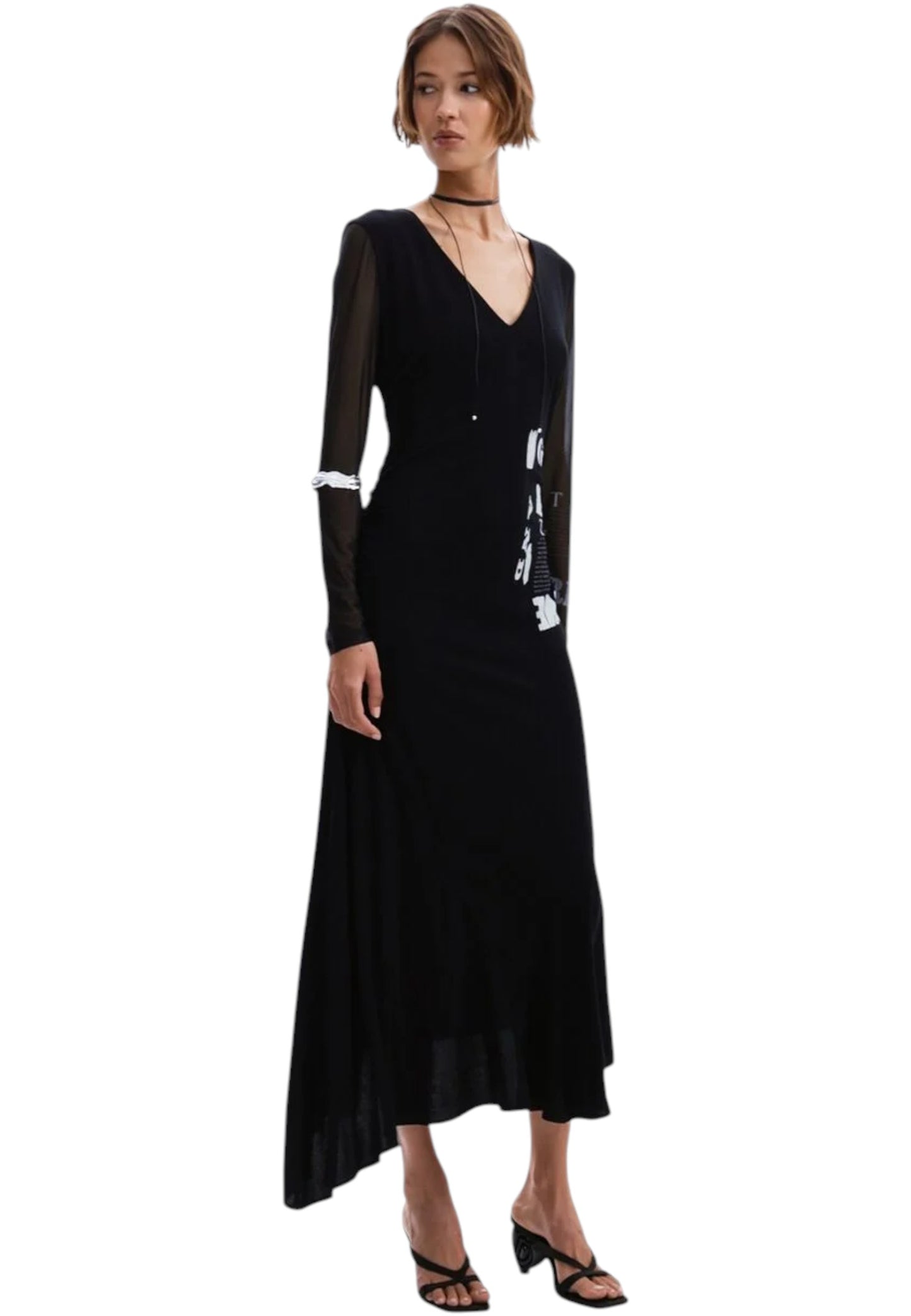 Vestito Donna Desigual Dress Posinew 25WWVW26