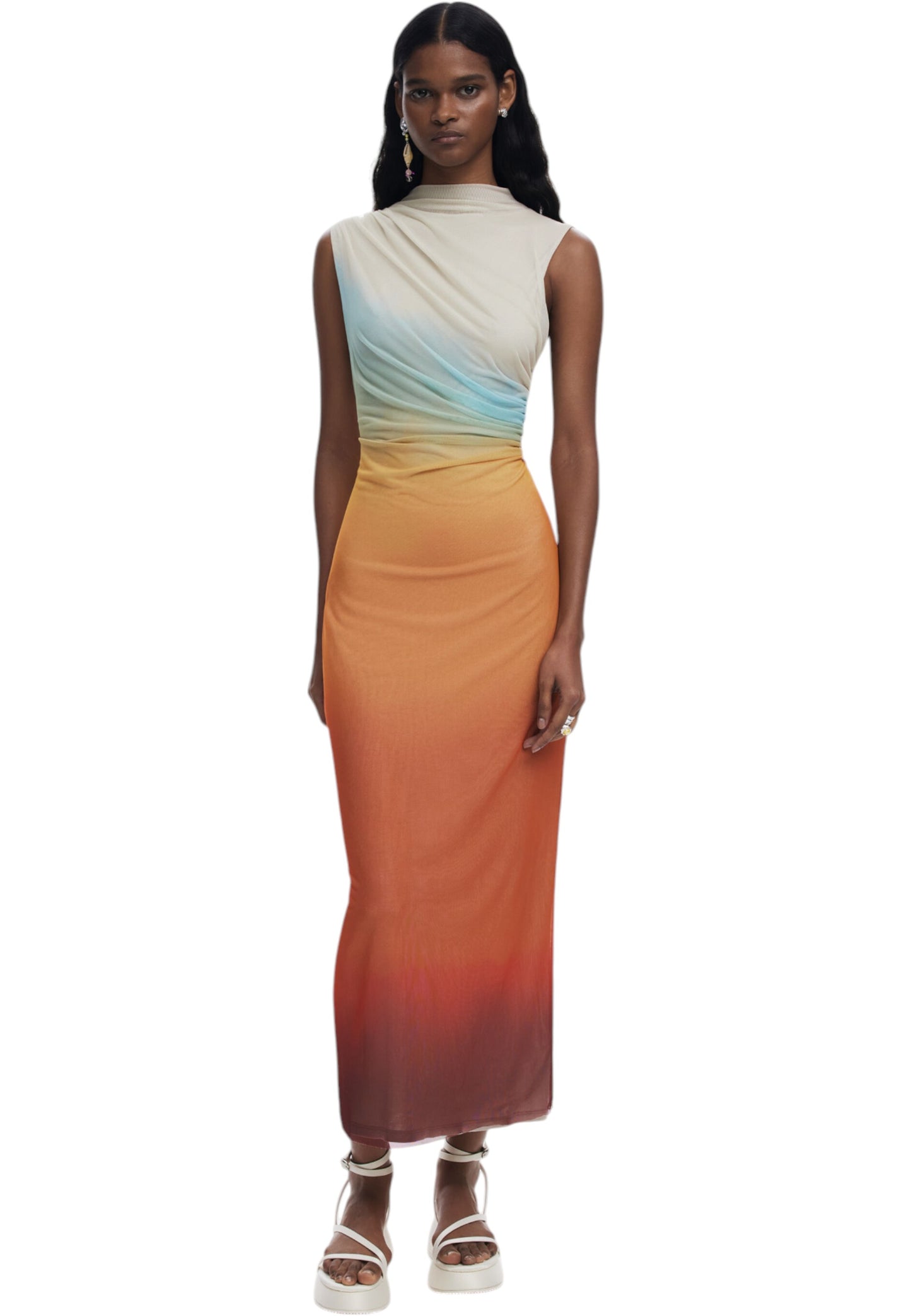 Vestito Lungo Donna Desigual Sahara
