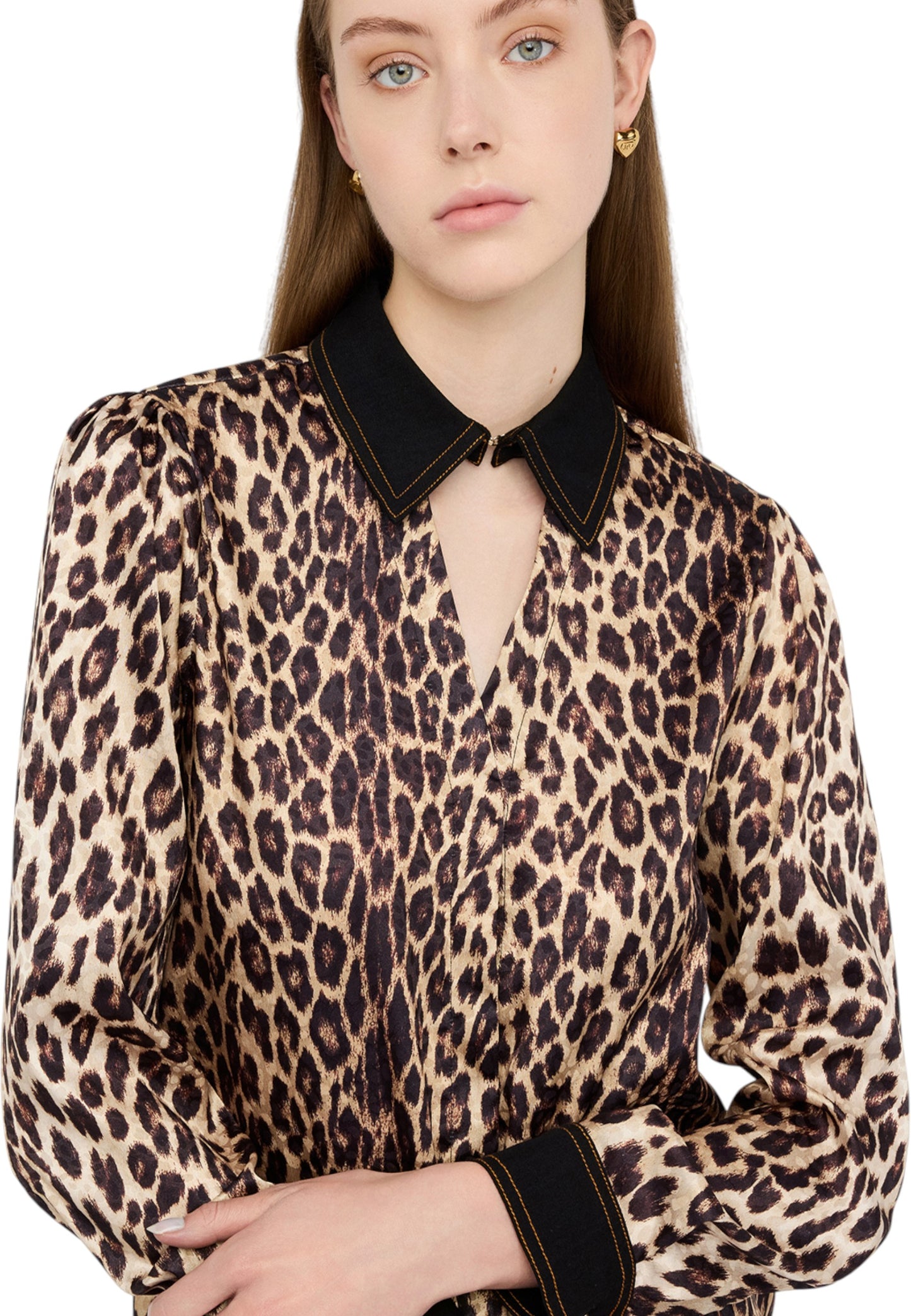Camicia Manica lunga Donna Liu Jo Animalier UF5210T082A