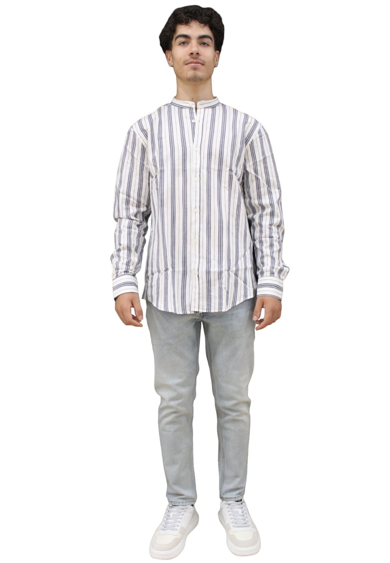 Camicia Manica lunga Uomo QB24 CFC0114832003