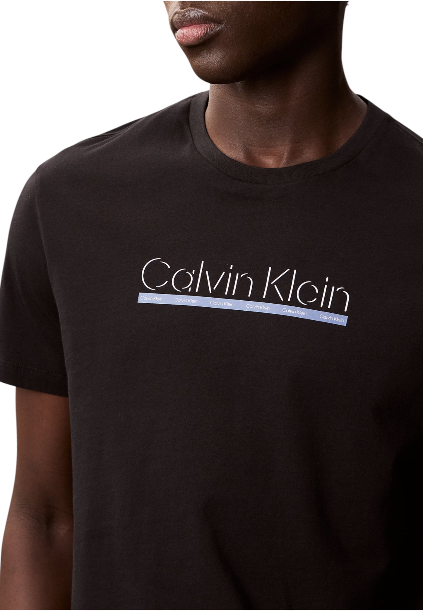 T-Shirt Manica Corta Uomo Calvin klein  30S Eu Sp Outline LV04RC852G