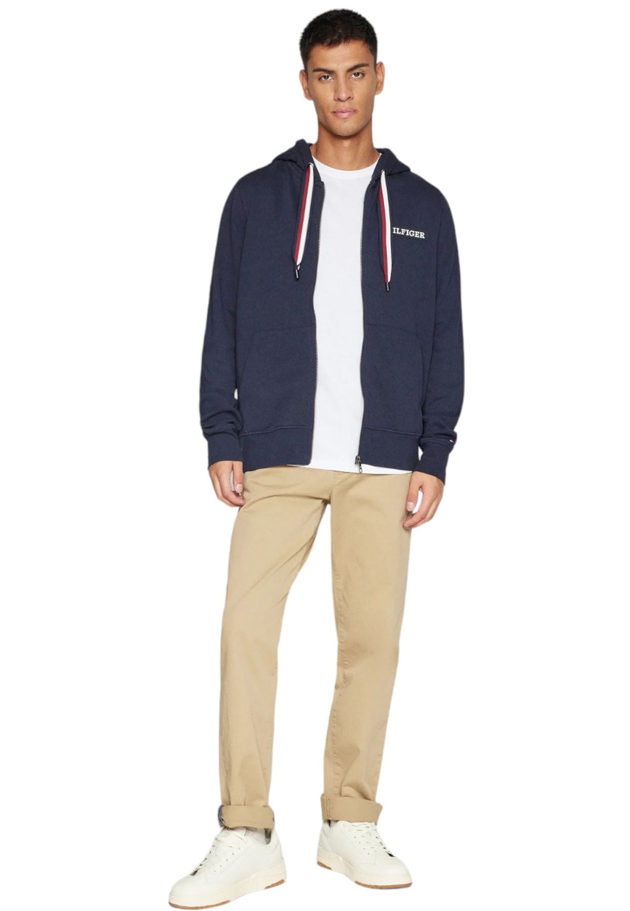 Felpa Con Zip Uomo Tommy Hilfiger MW0MW33658