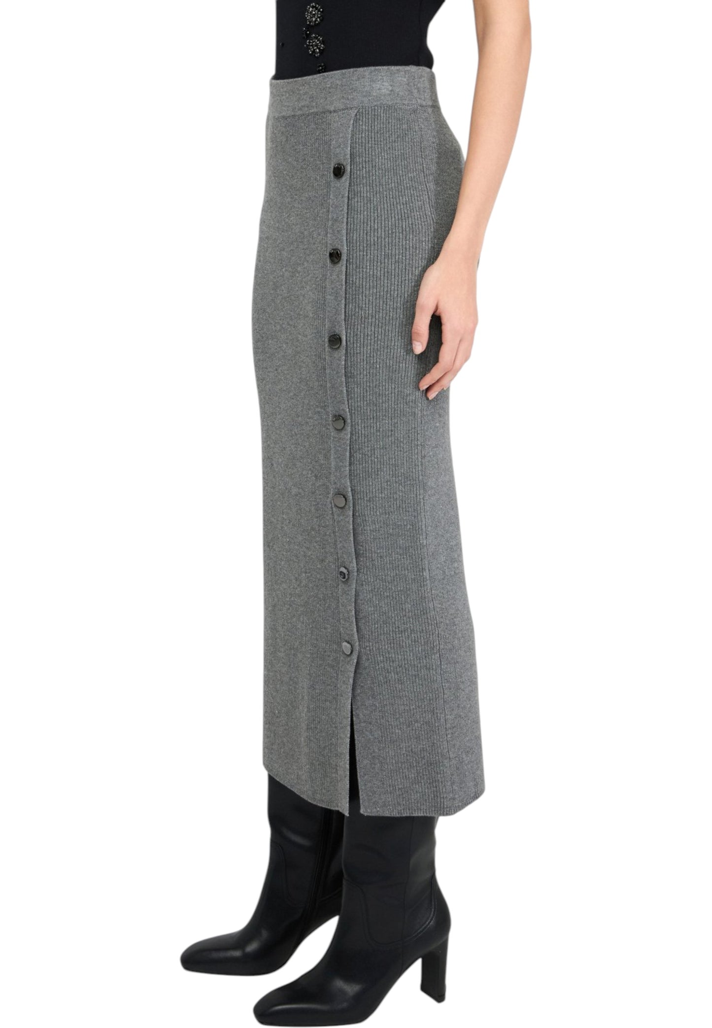 Gonna Lunga Donna Liu Jo In Maglia MF5372MS99E