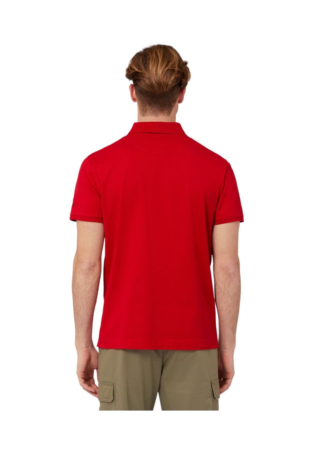 Polo Manica Corta Uomo Harmont & Blaine Con Lettering E Logo LRL030021148