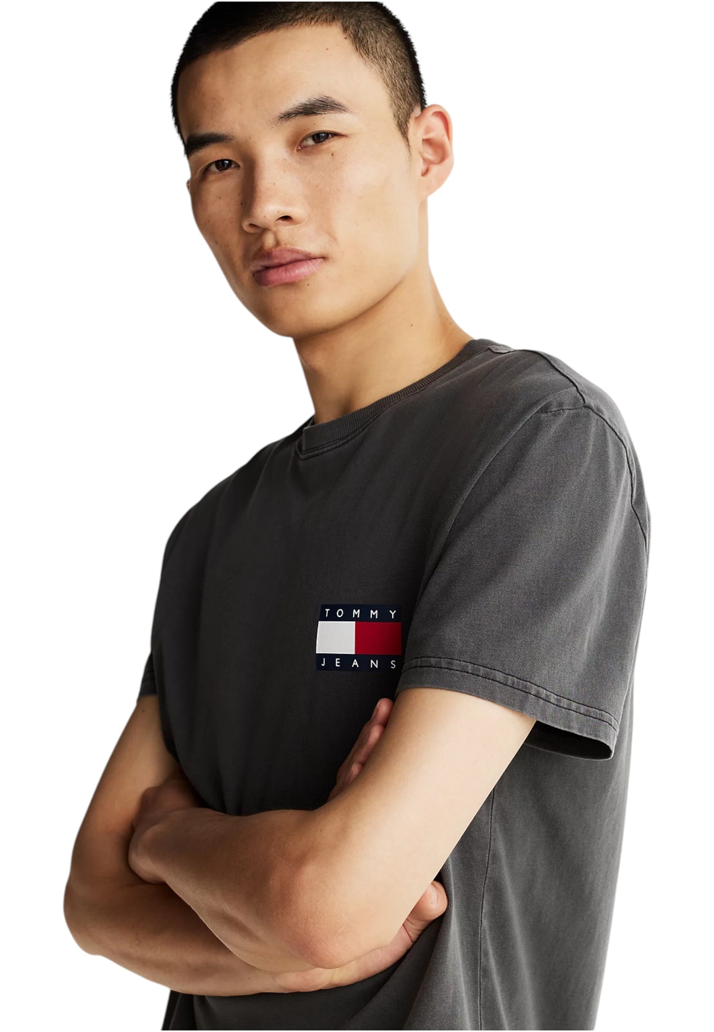 T-Shirt Manica Corta Uomo Tommy Jeans Tjm Reg Heritage Flag