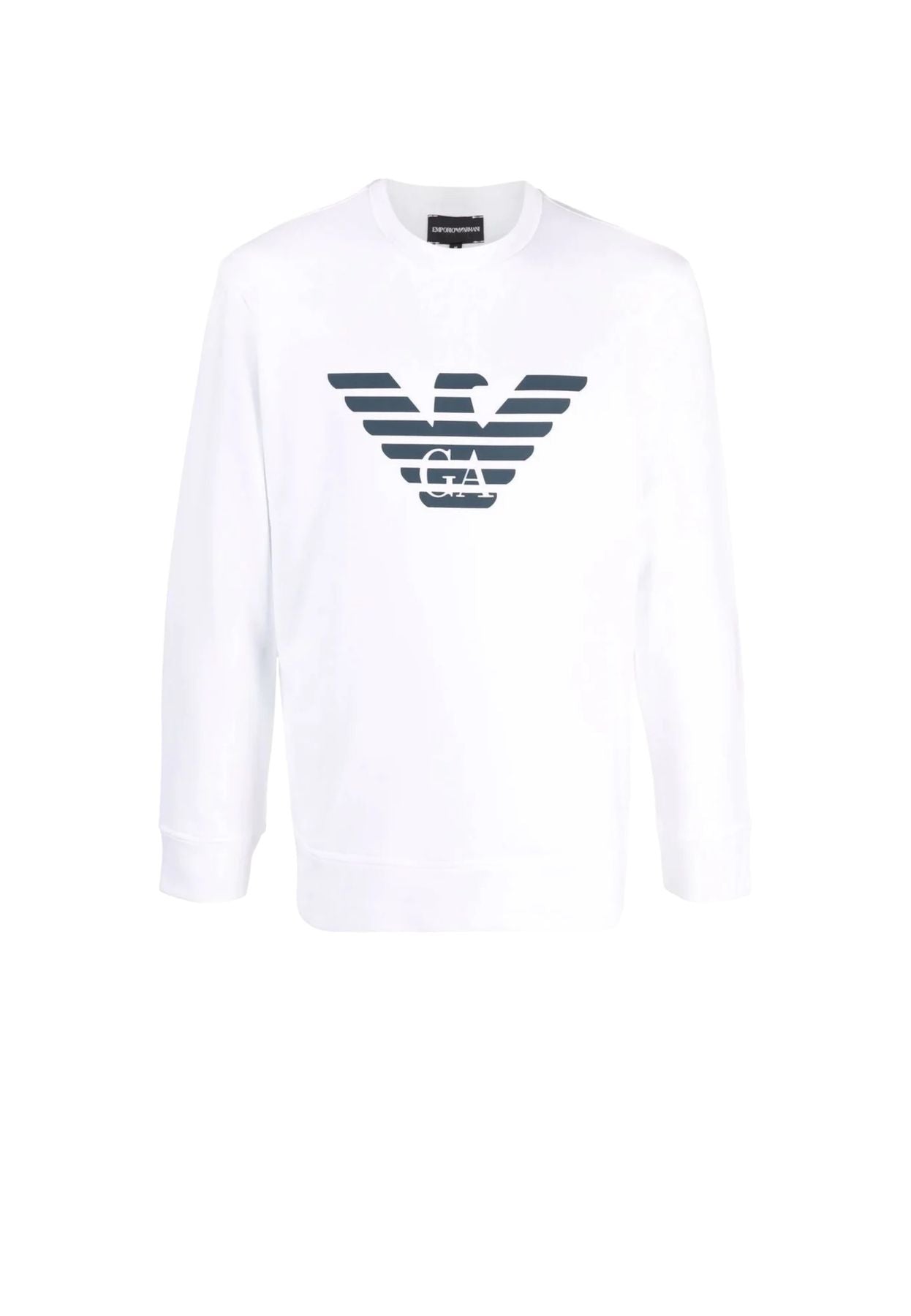 Felpa A Girocollo Uomo Emporio Armani Aquila 8N1MR61JRIZ