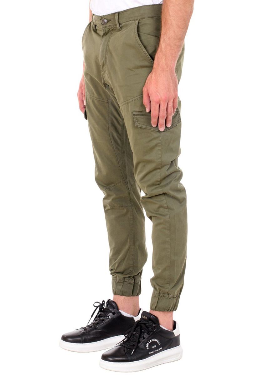 Pantaloni Cargo Uomo Guess M1BB17WDD52