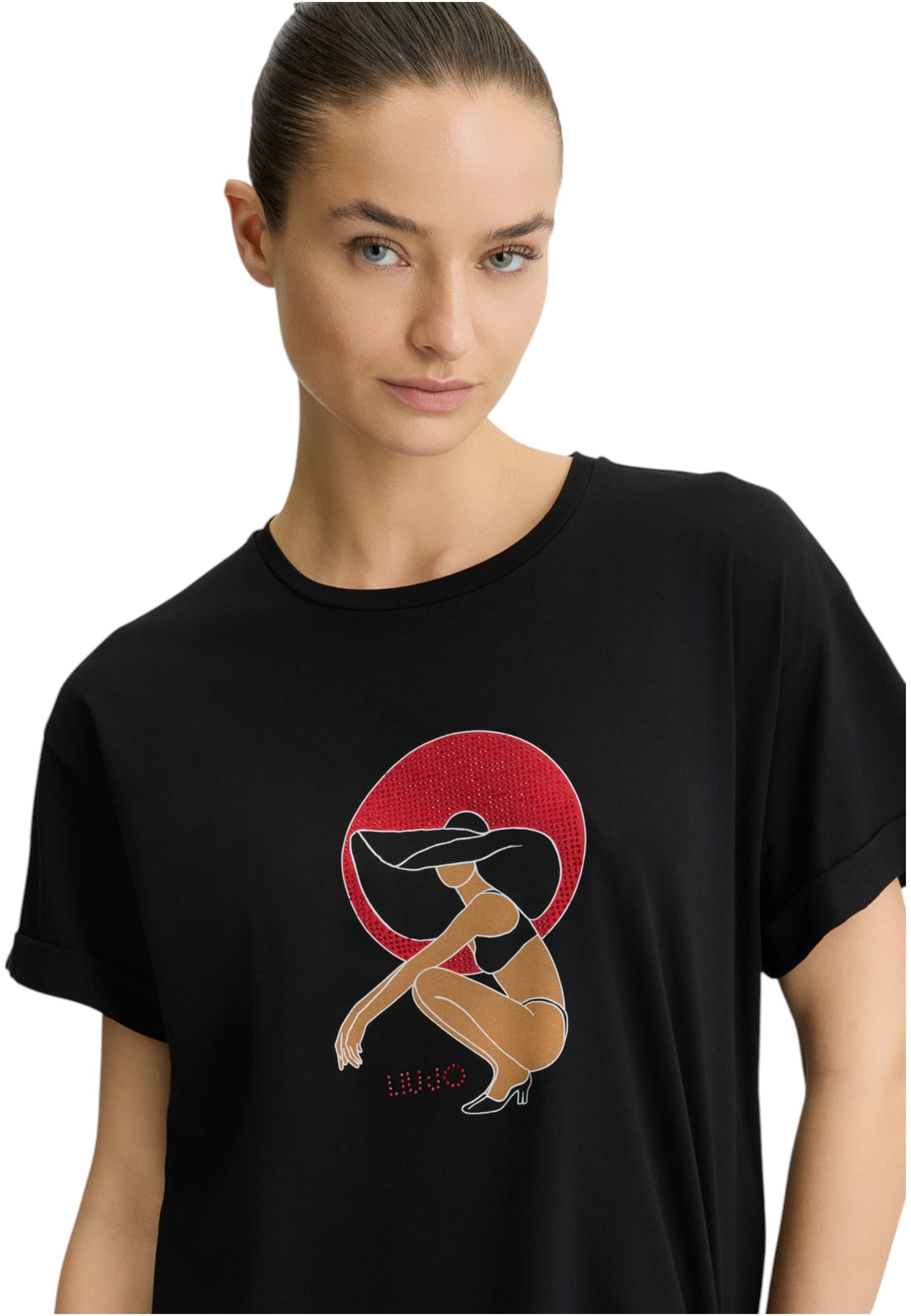 T-Shirt Manica Corta Donna Liu Jo Sun Woman