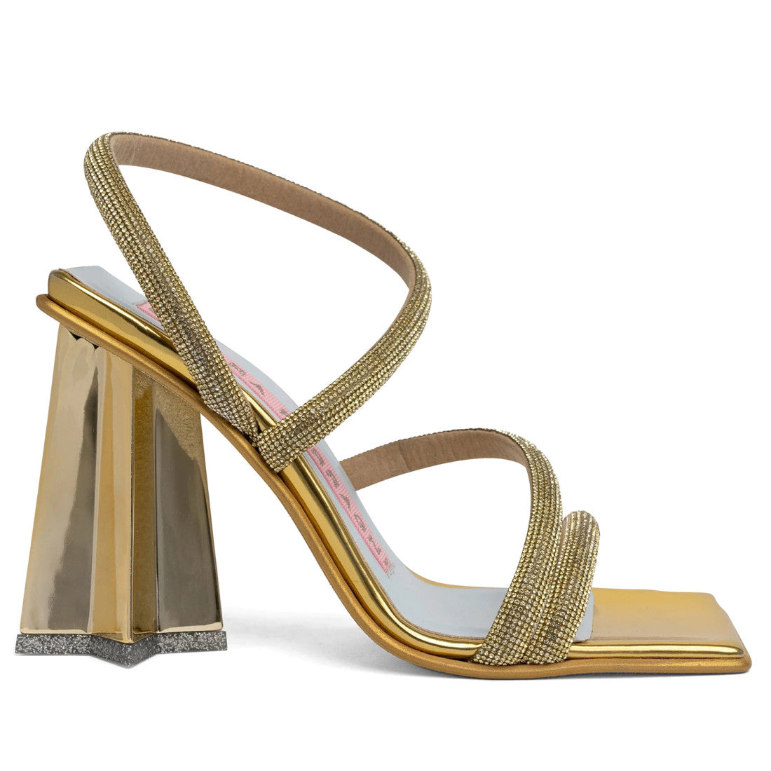 Sandali Con Tacco Donna Chiara Ferragni Andromeda Strass 100 CF3136