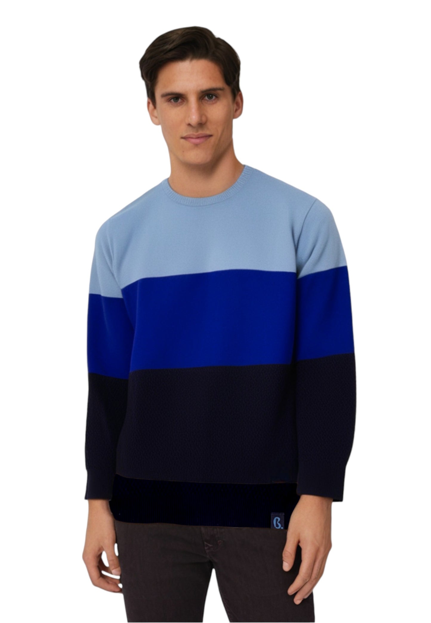 Maglione A Girocollo Uomo Blaine Con Fasce HRMB55030314