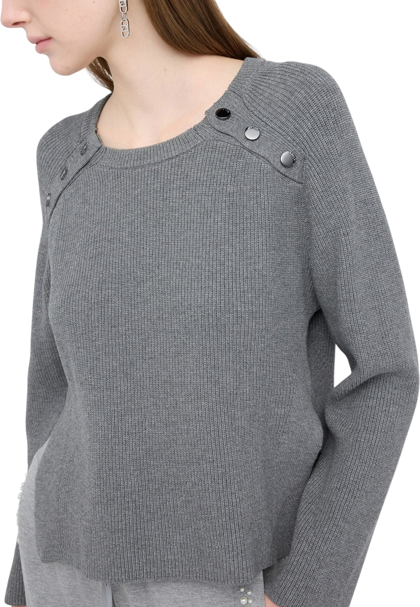 Maglione A Girocollo Donna Liu Jo MF5396MS99E