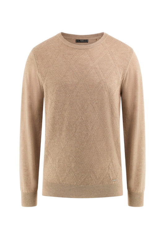 Maglione A Girocollo Uomo Guess  Jamaar Stitched M5BR08Z0432