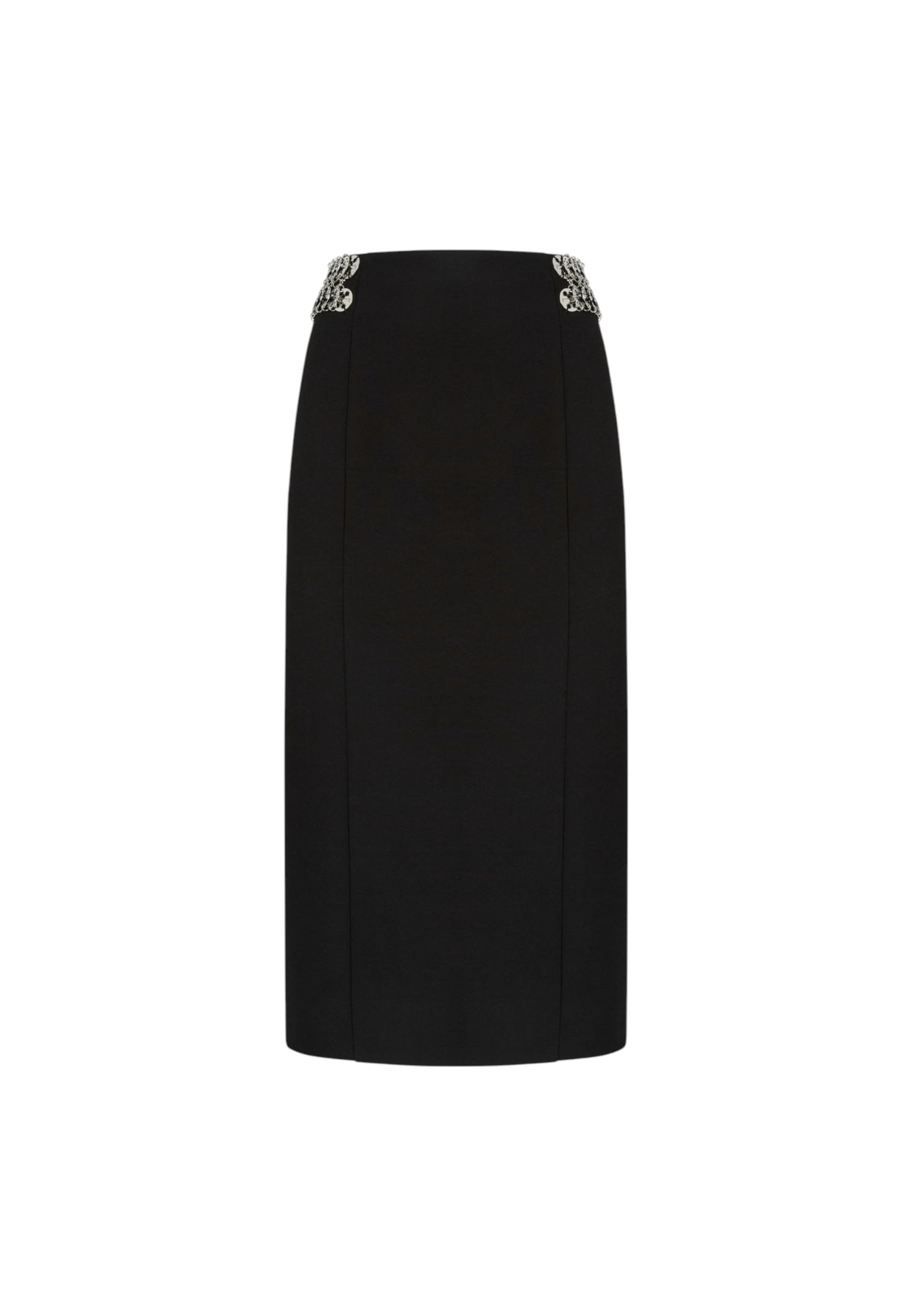 Gonna Midi Donna Pinko Crepe Con Ricamo Chela 105954A2YH