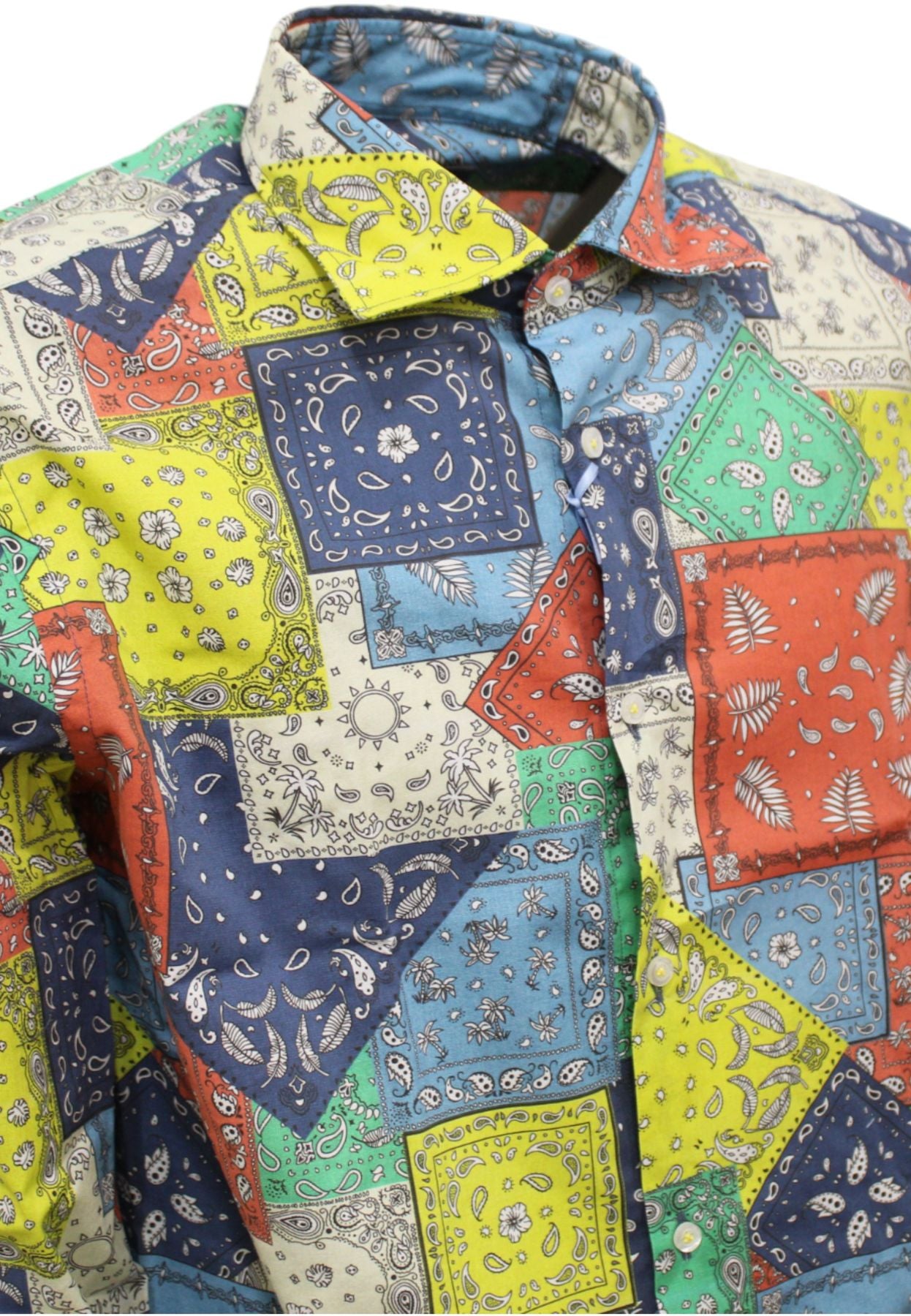 Camicia Manica lunga Uomo Manuel Ritz A Fantasia 3632E602L243344