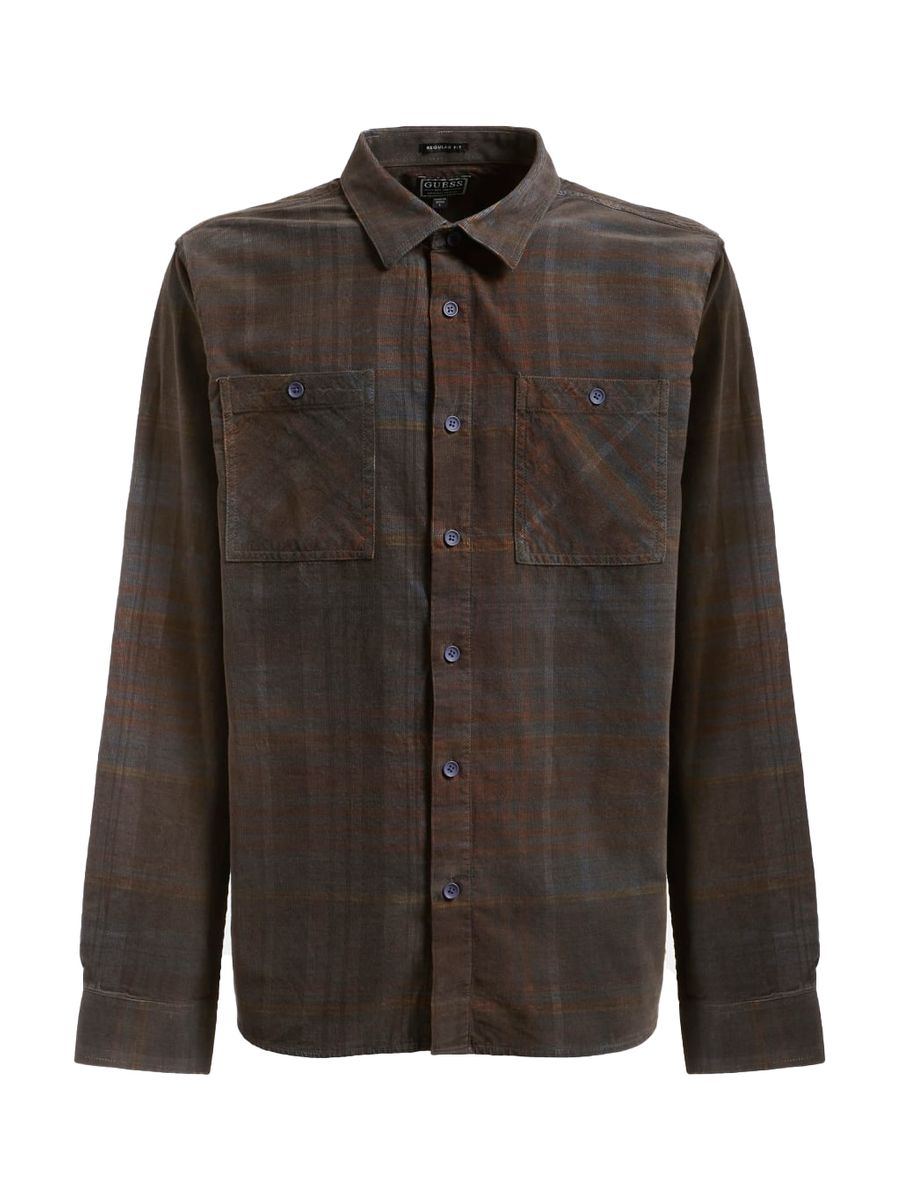 Camicia Manica lunga Uomo Guess M1BH30WE7I0