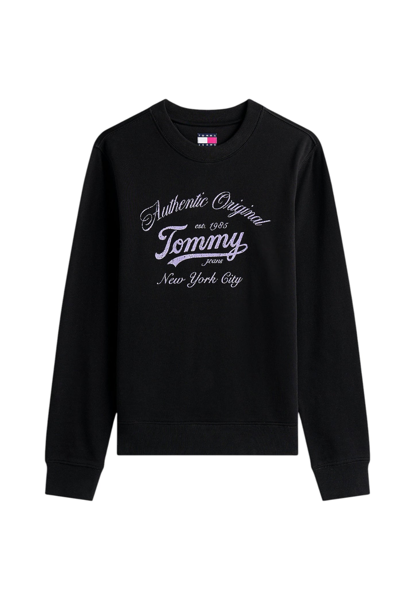 Felpa A Girocollo Donna Tommy Jeans Tjw Regular Essential Logo DW0DW20942