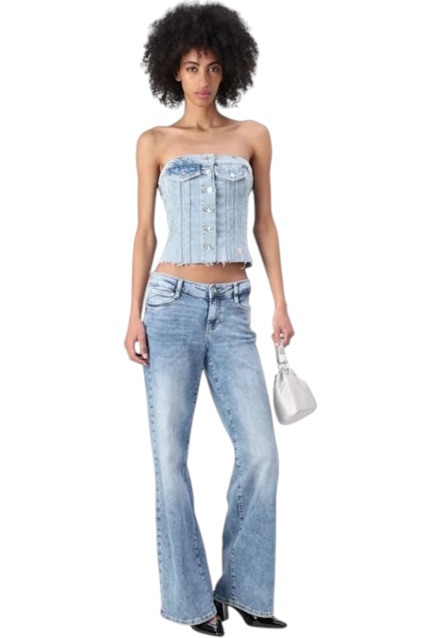 Jeans Donna Guess Sexy Palazzo