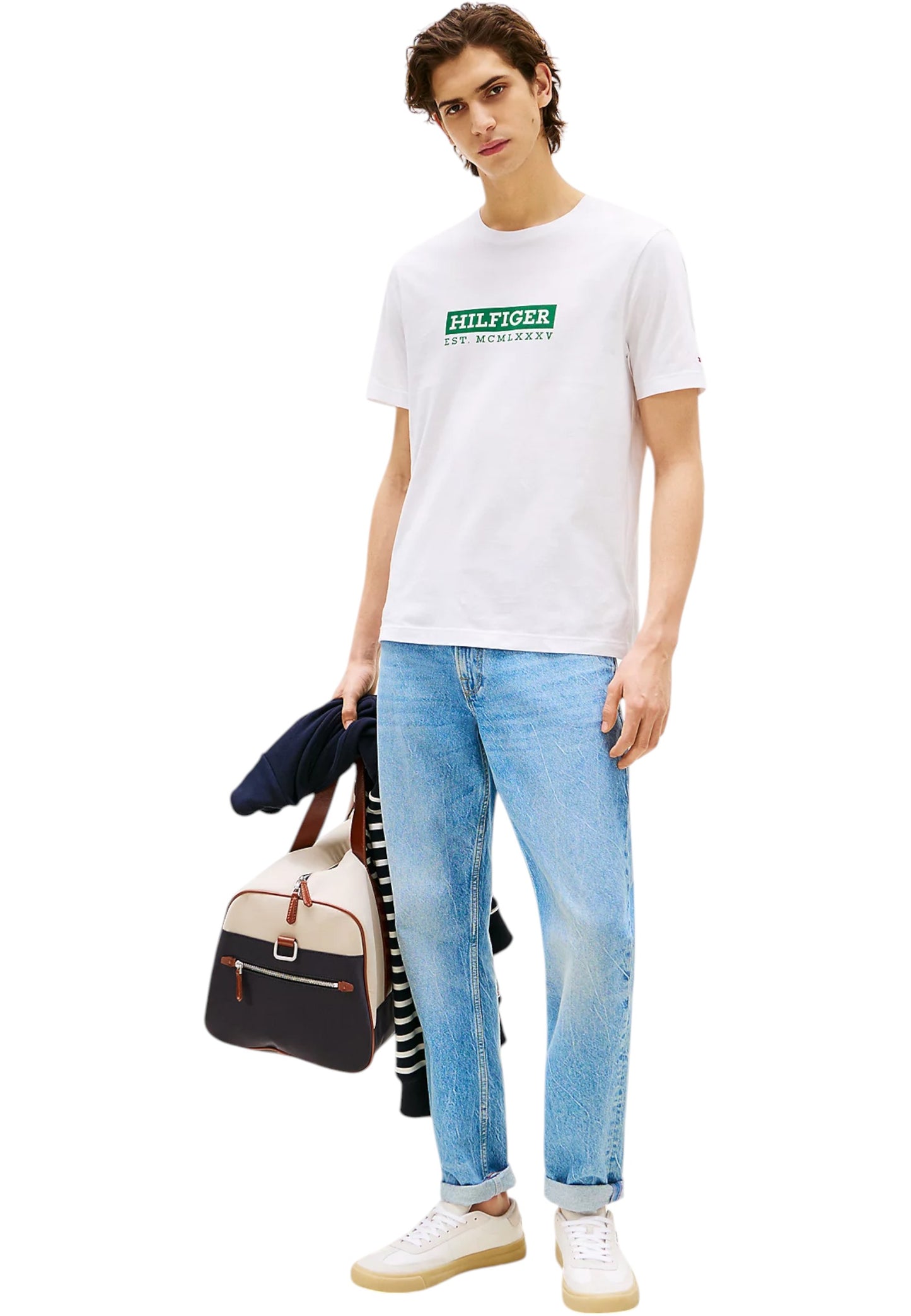 T-Shirt Manica Corta Uomo Tommy Hilfiger Colour To Colour Graphic