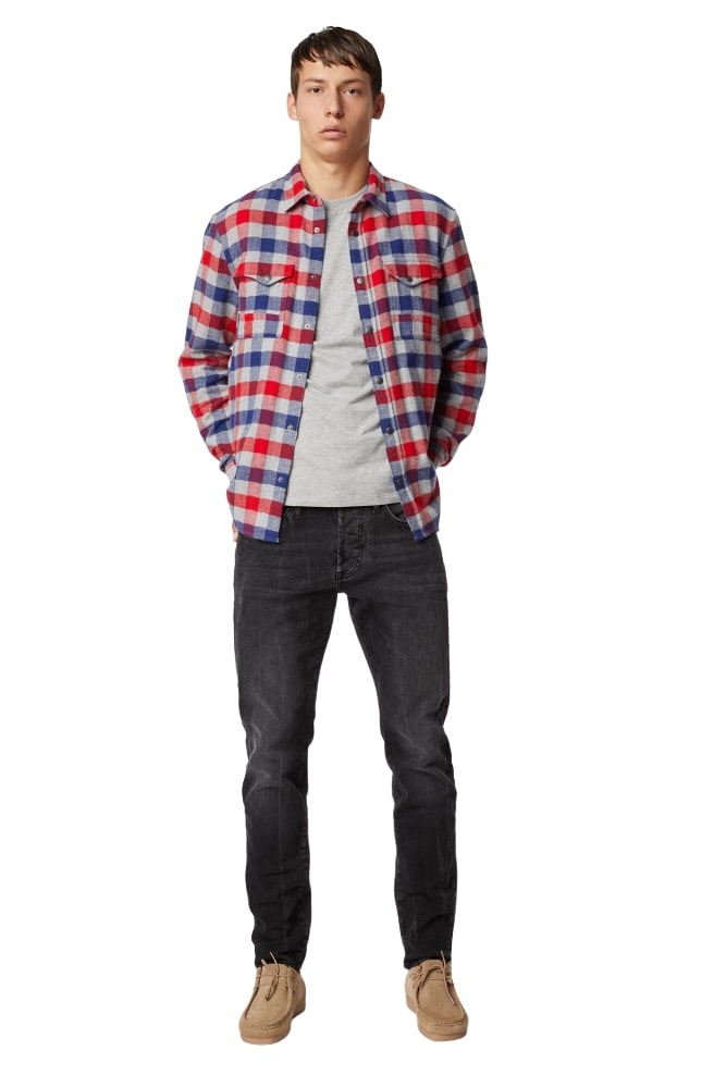 Camicia Manica lunga Uomo Gas 151364064206