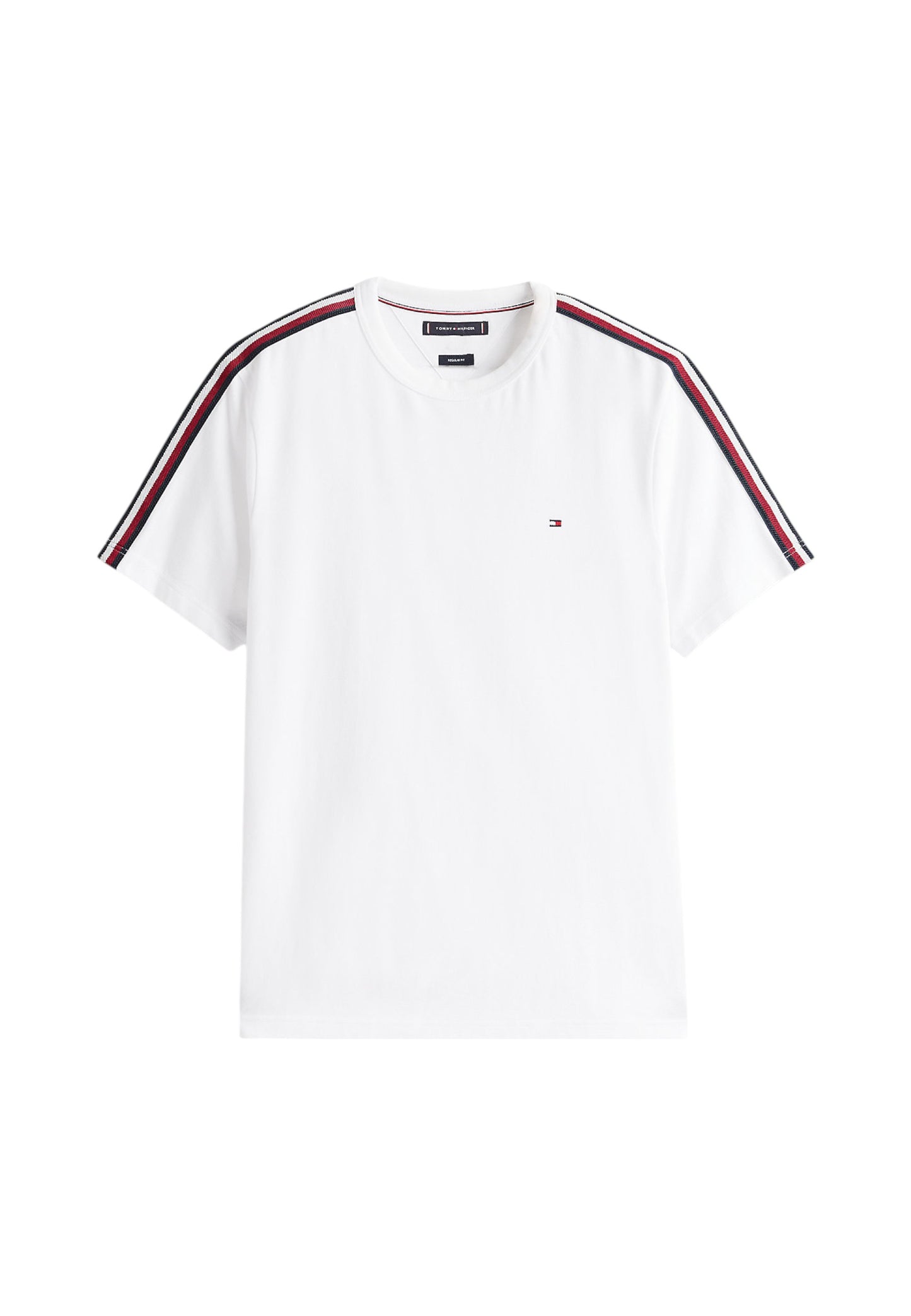 T-Shirt Manica Corta Uomo Tommy Hilfiger  Global Stripe Tape