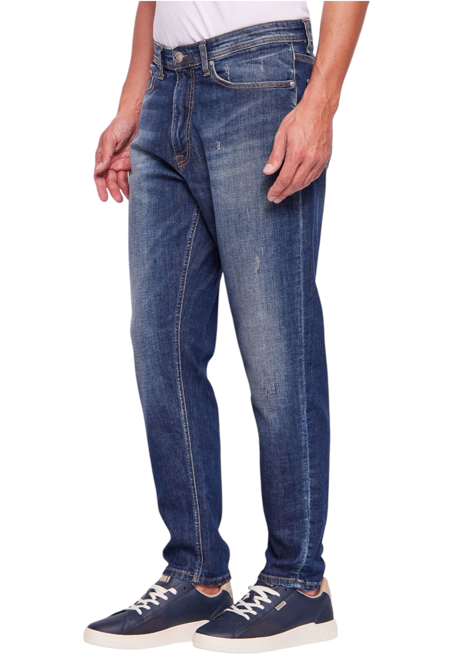 Jeans Tapered Fit Uomo Gaudi