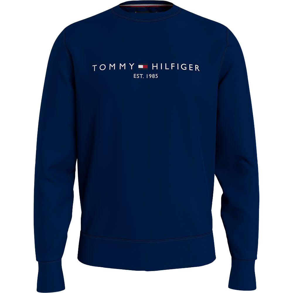 Felpa A Girocollo Uomo Tommy Hilfiger Tommy Logo MW0MW11596