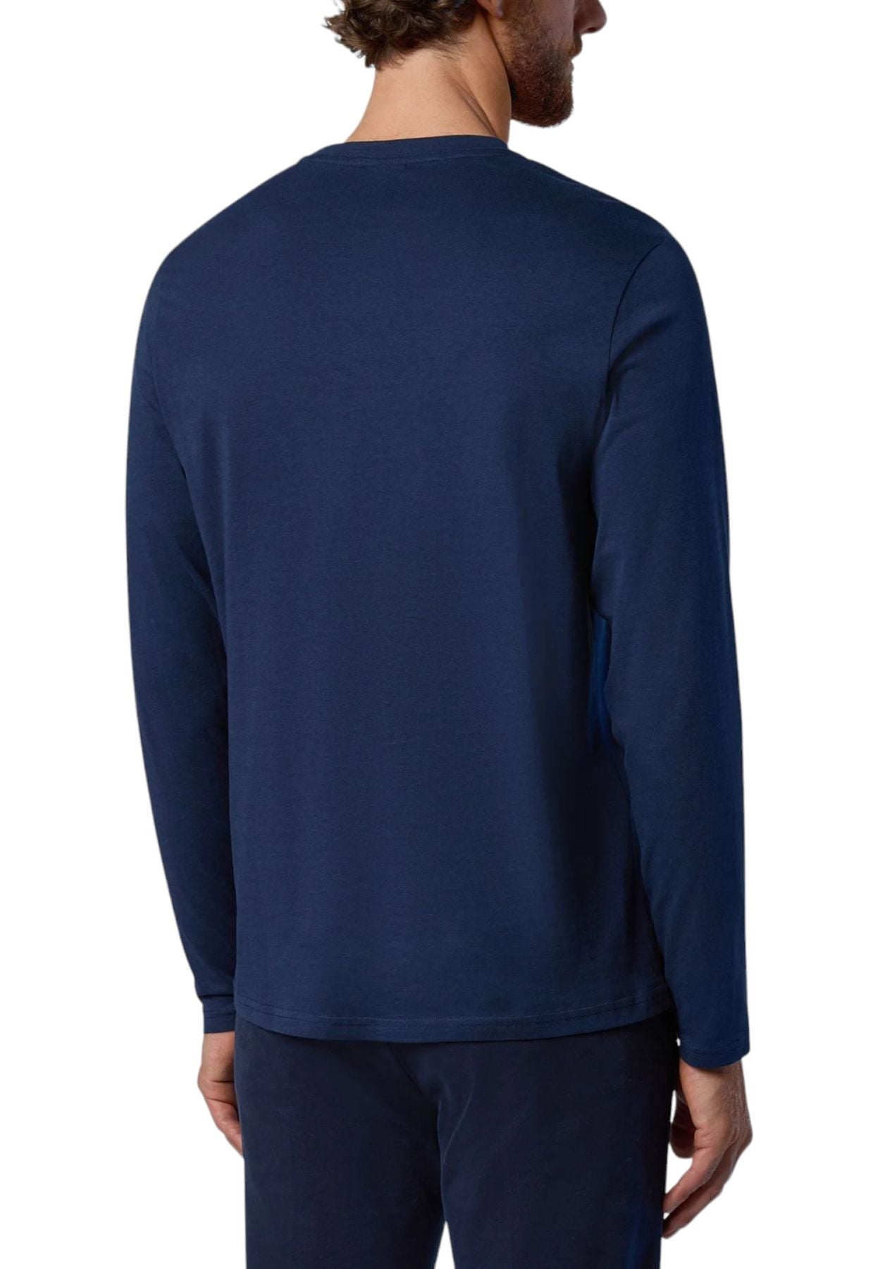 T-Shirt Manica lunga Uomo North Sails Con Grafica 692904