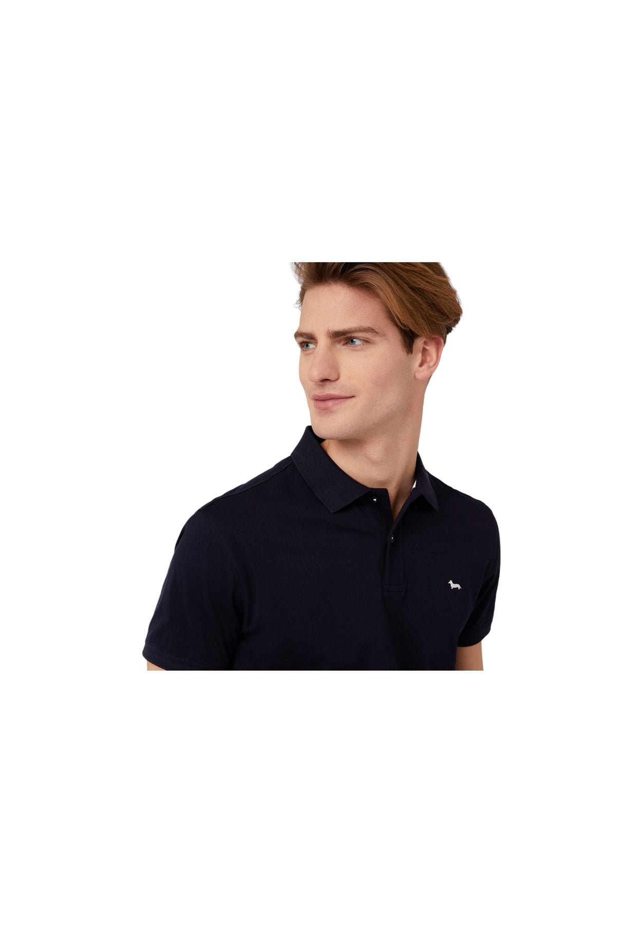 Polo Manica Corta Uomo Harmont & Blaine Con Lettering E Logo LRL030021148
