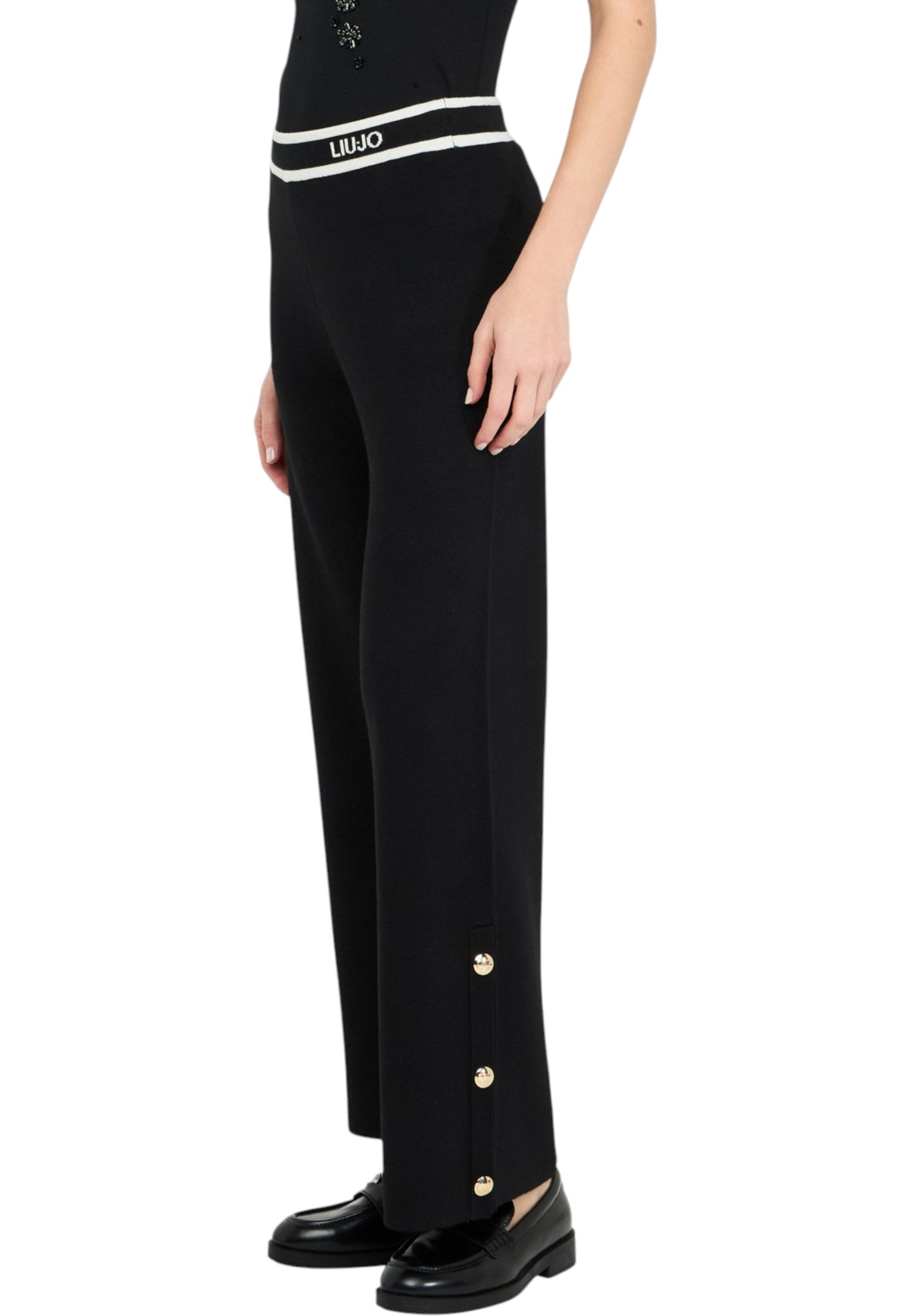 Pantaloni Donna Liu Jo In Maglia TF5252MS59L