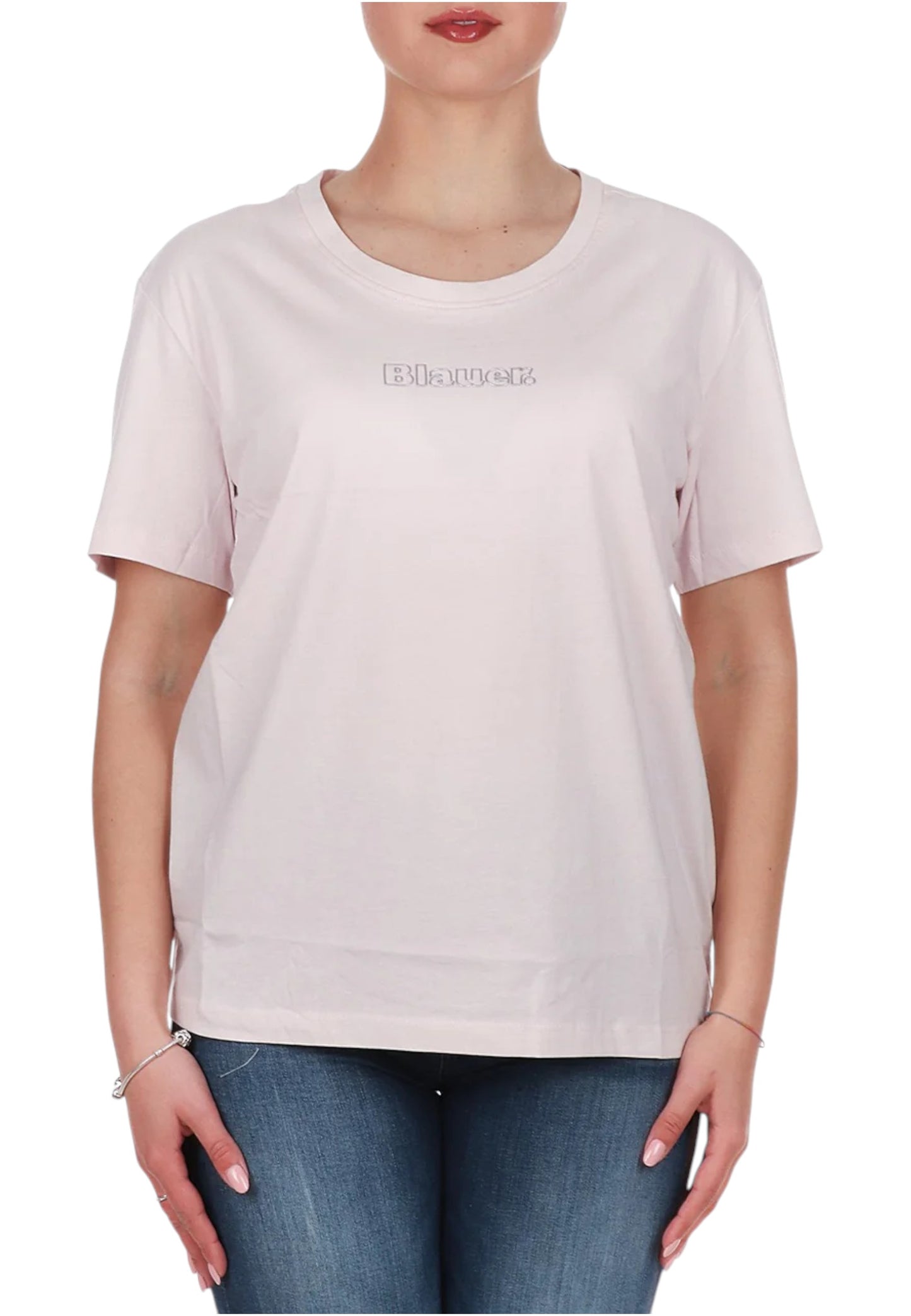 T-Shirt Manica Corta Donna Blauer