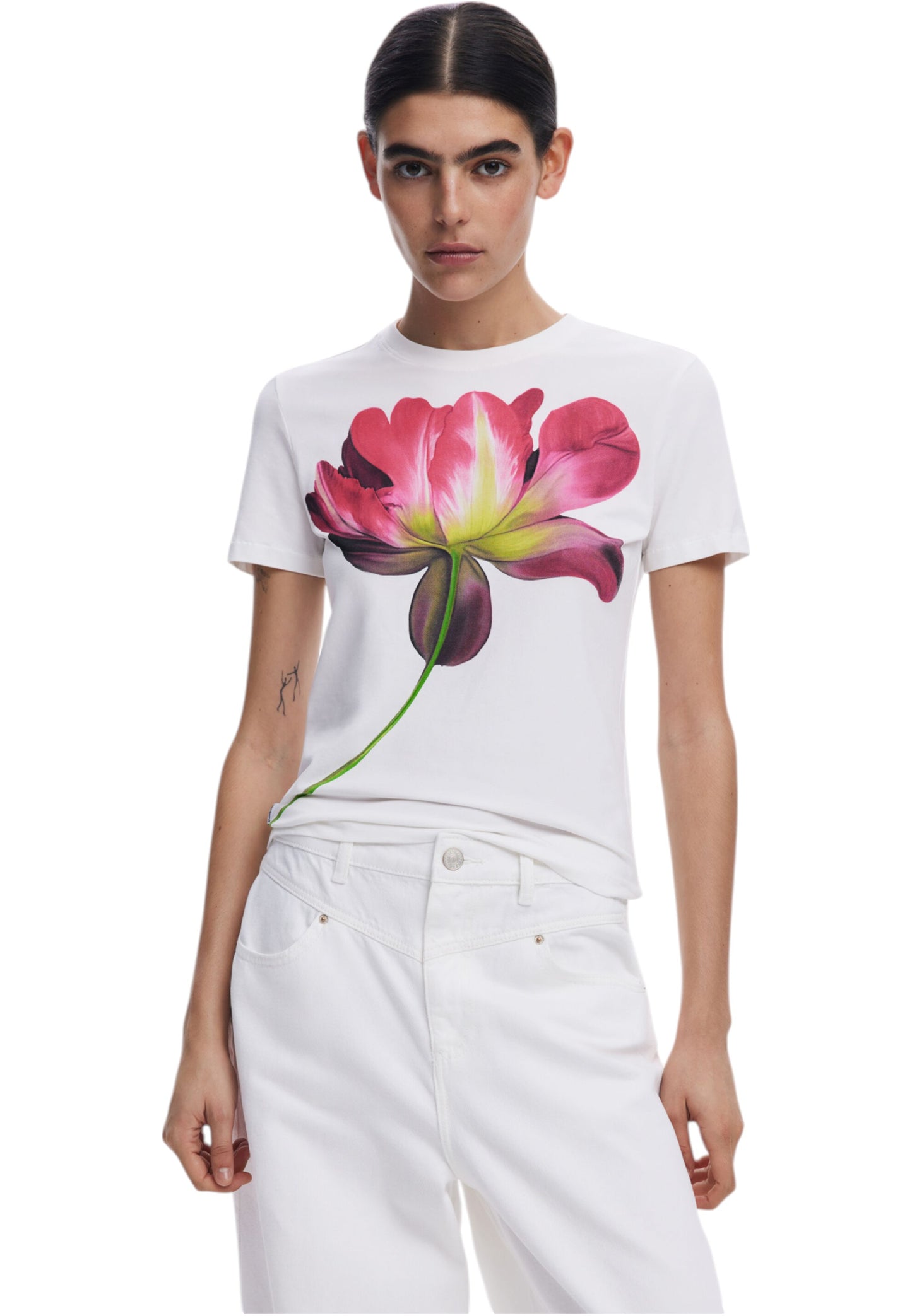 T-Shirt Donna Desigual Ts_Plata