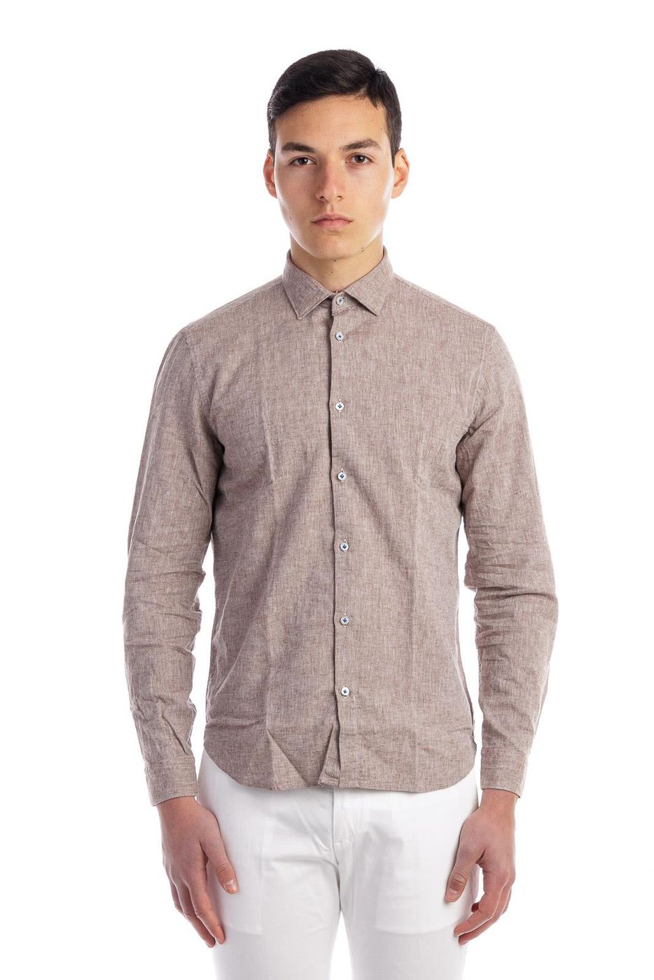 Camicia Manica lunga Uomo Manuel Ritz 3232E604L223282