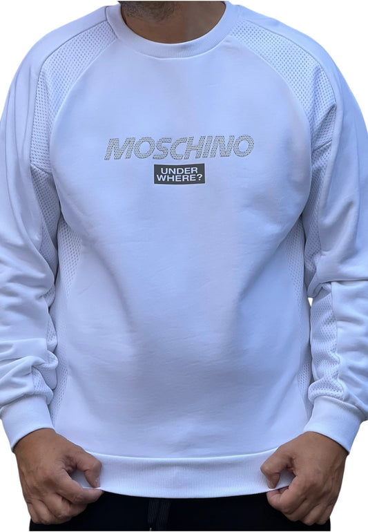 Felpa A Girocollo Uomo Moschino   241V1A17034421