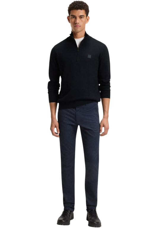Maglione Collo Alto Uomo Boss Mezza zip Kanobix 50527585